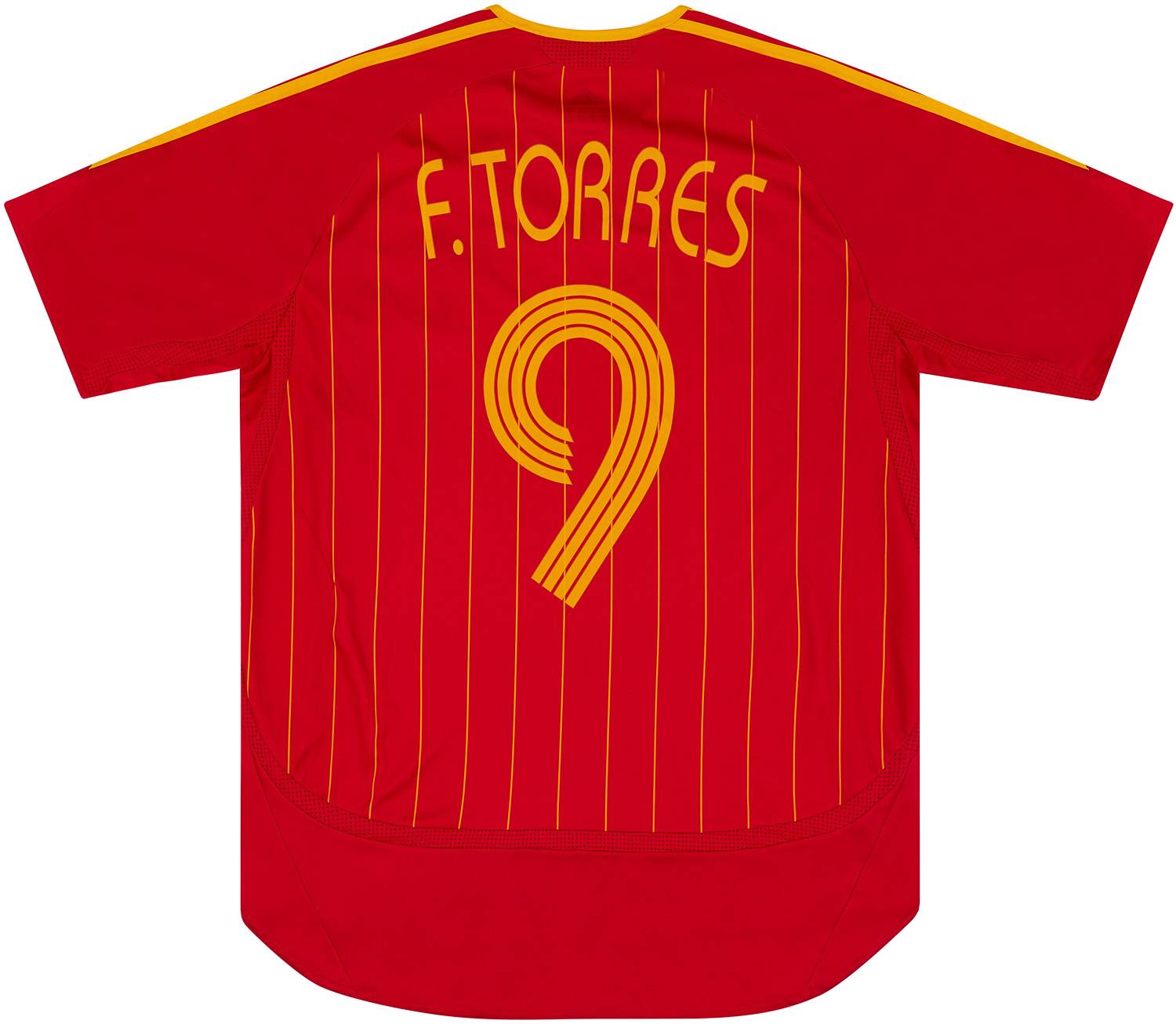 2006-08 Spain Home Shirt Torres #9