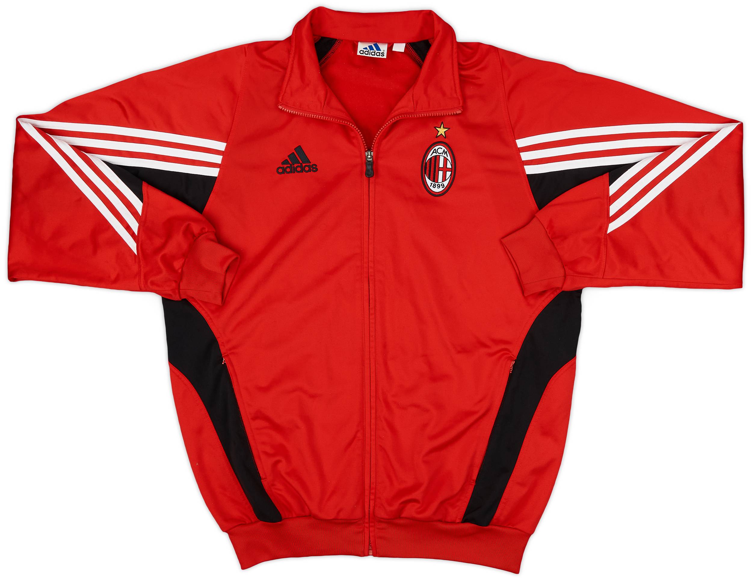 1999-00 AC Milan adidas Track Jacket - 8/10 - (XL)