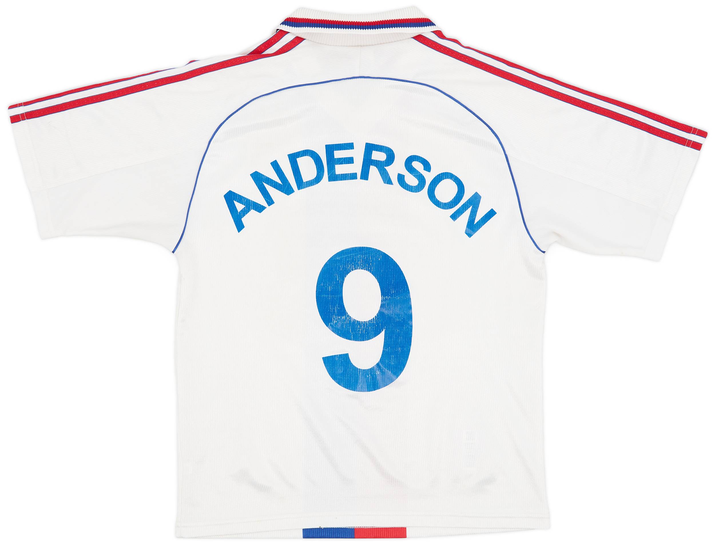 1998-00 Lyon Home Shirt Anderson #9 - 6/10 - (S)