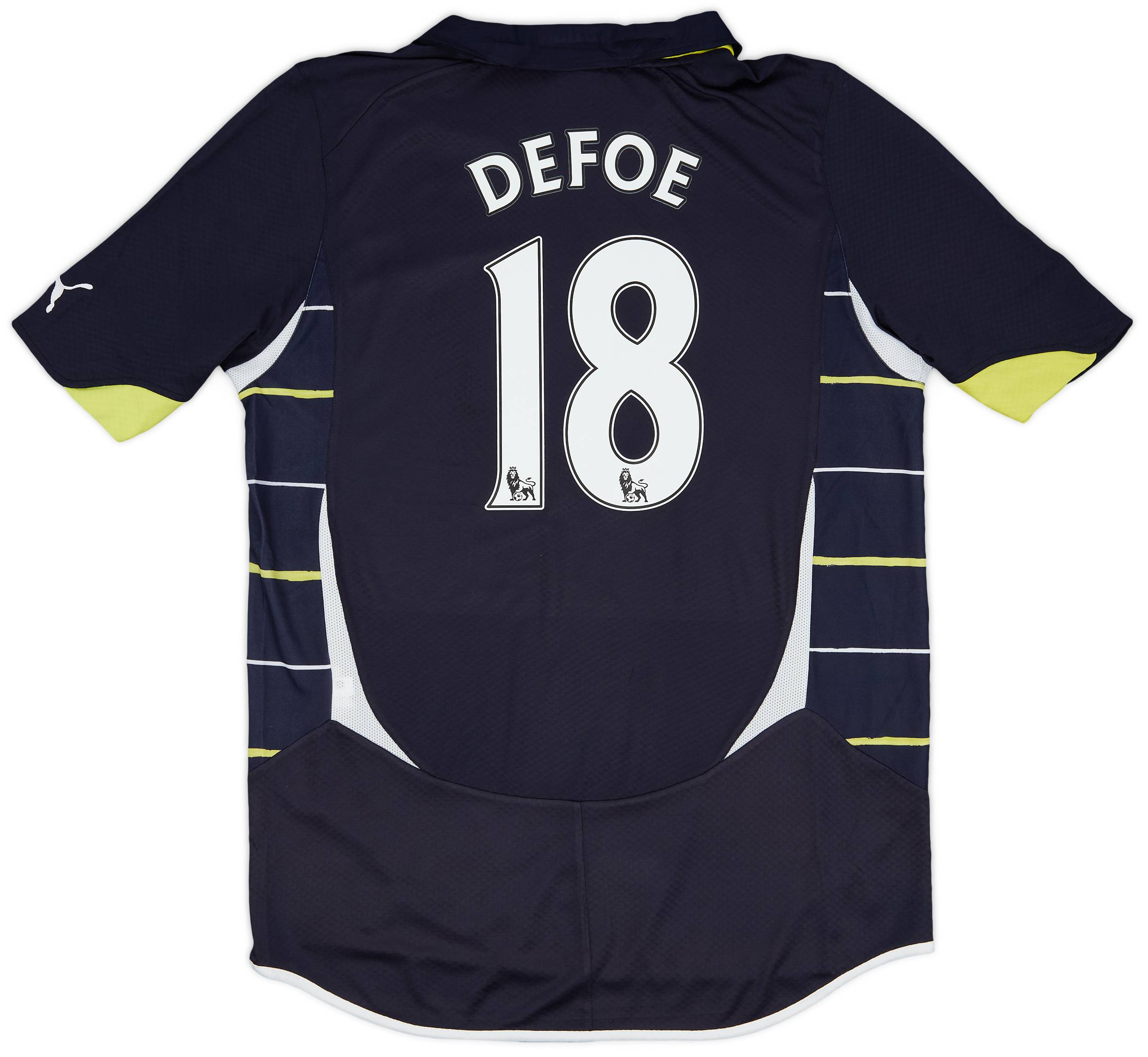 2010-11 Tottenham Third Shirt Defoe #18 - 9/10 - (M)