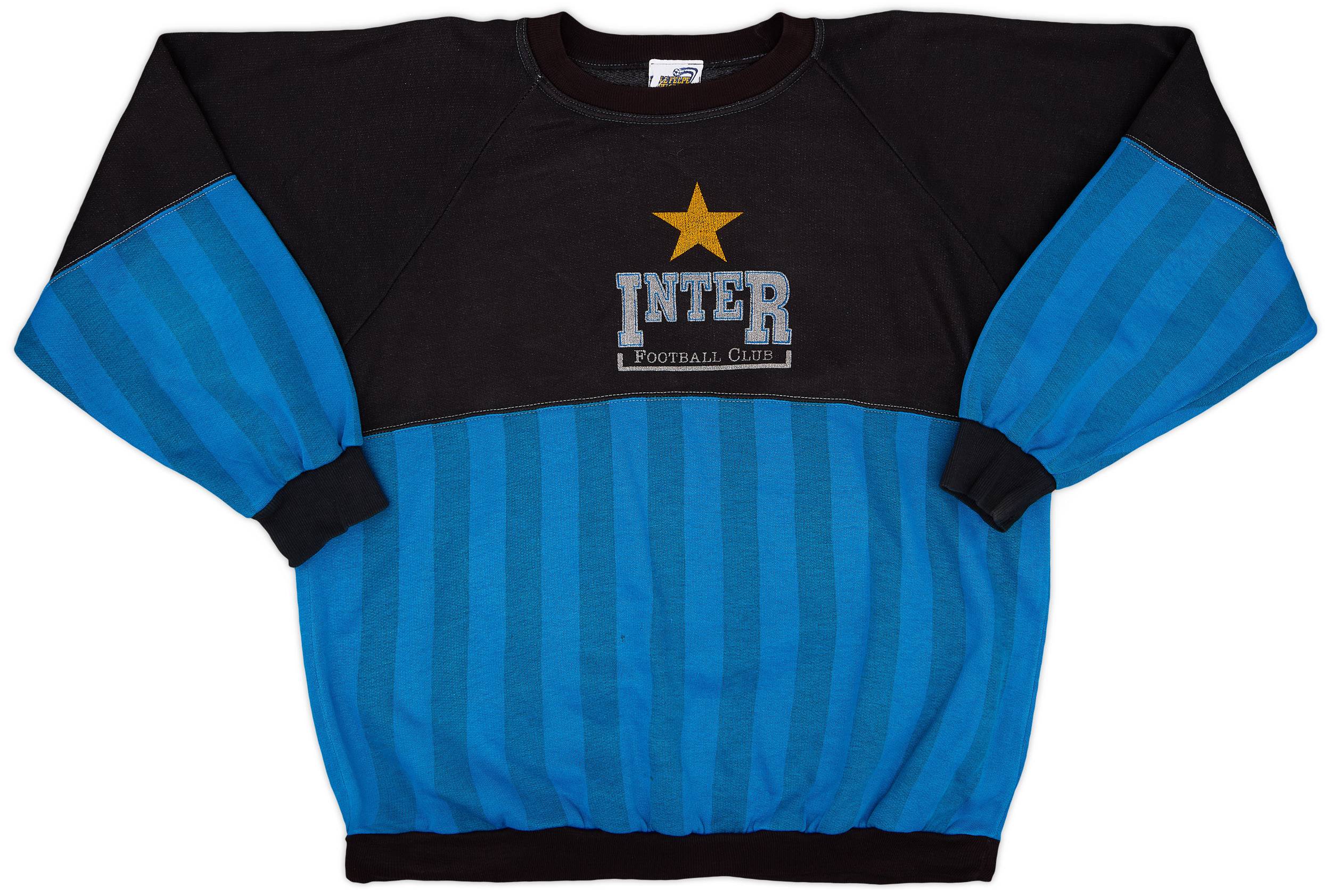 1990-91 Inter Milan Le Felpe Dei Grandi Sweat Top - 6/10 - (L)