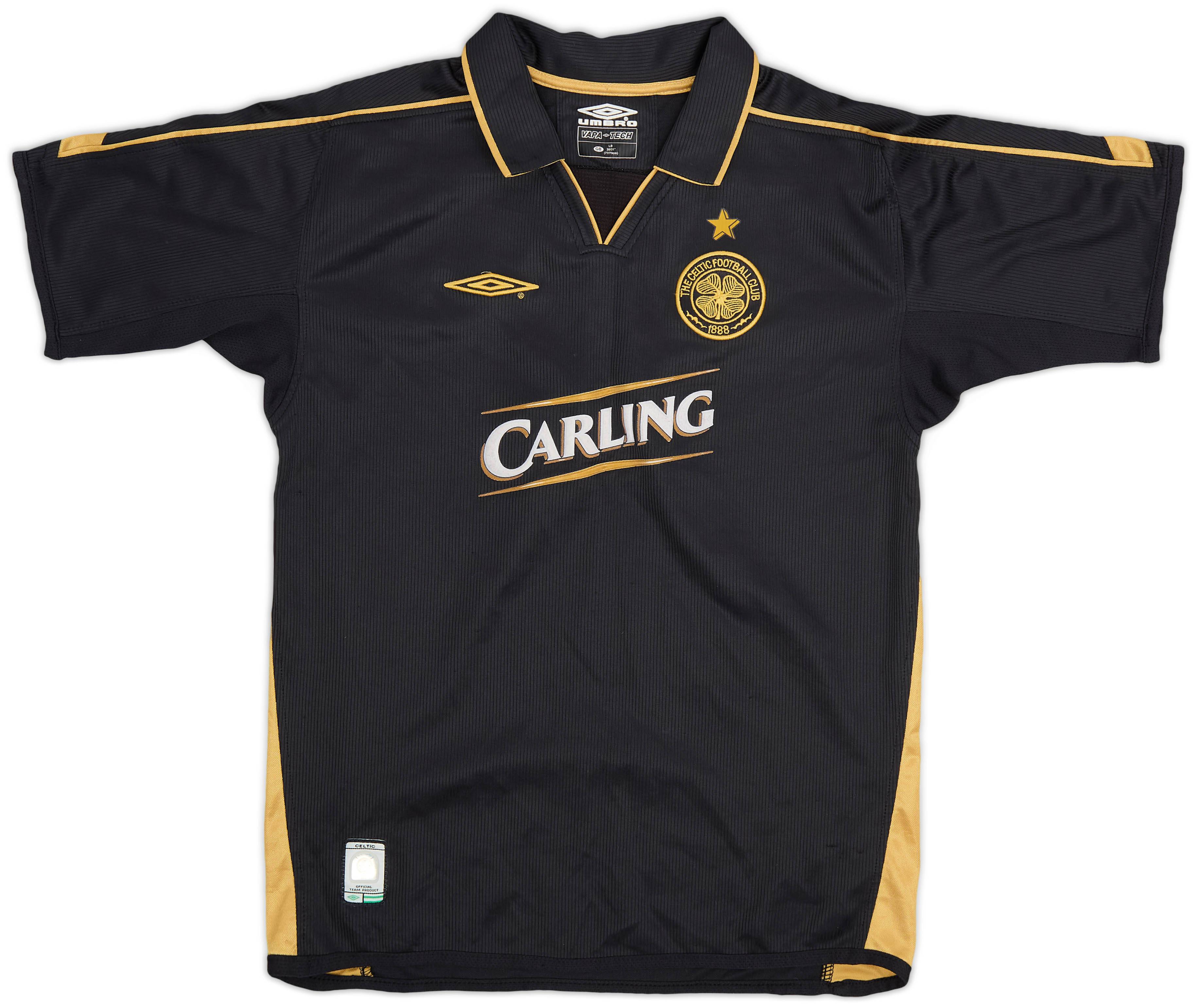 2003-04 Celtic Away Shirt - 8/10 - (L.Boys)