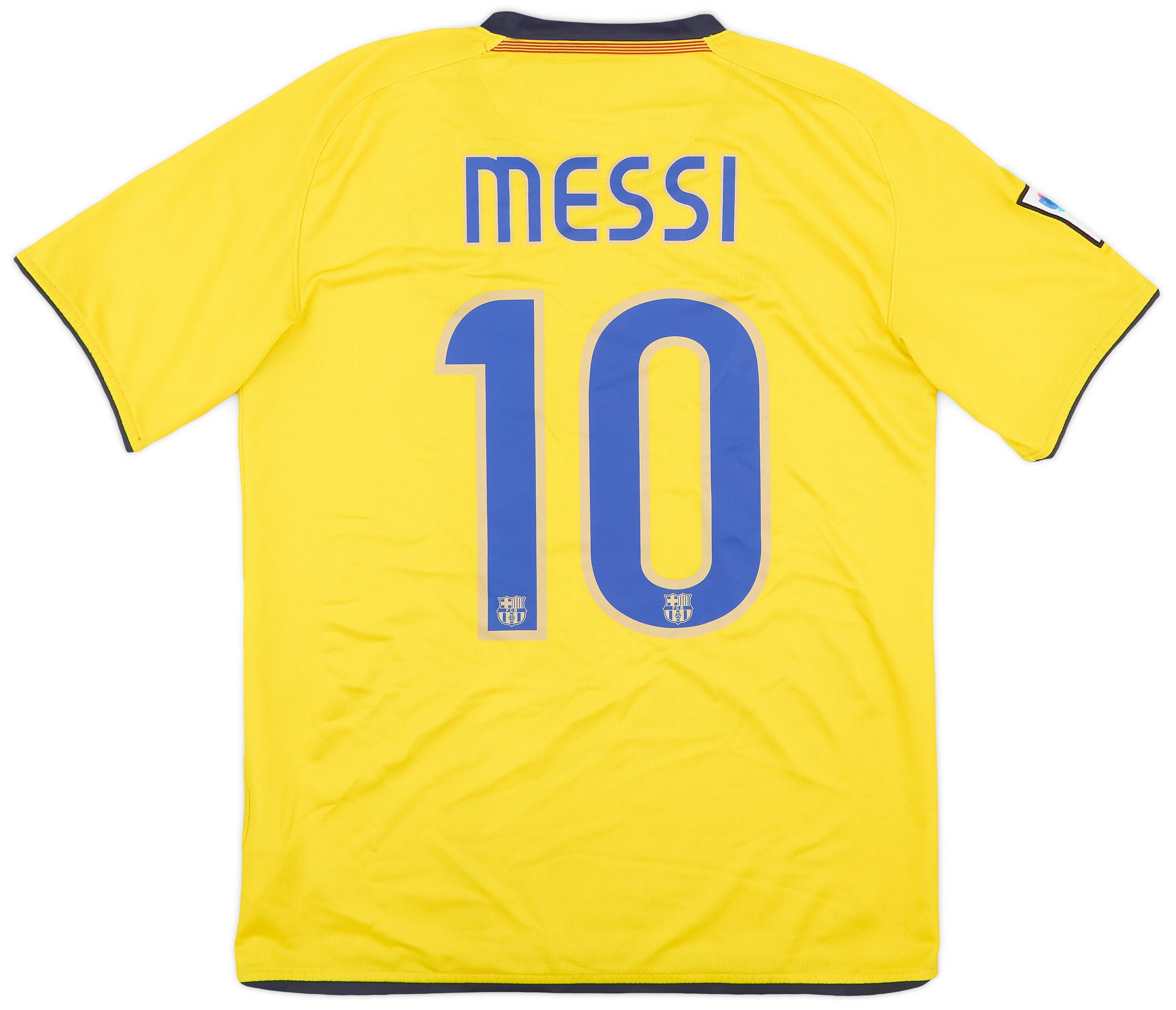 2008-10 Barcelona Away Shirt Messi #10 - 9/10 - (S)