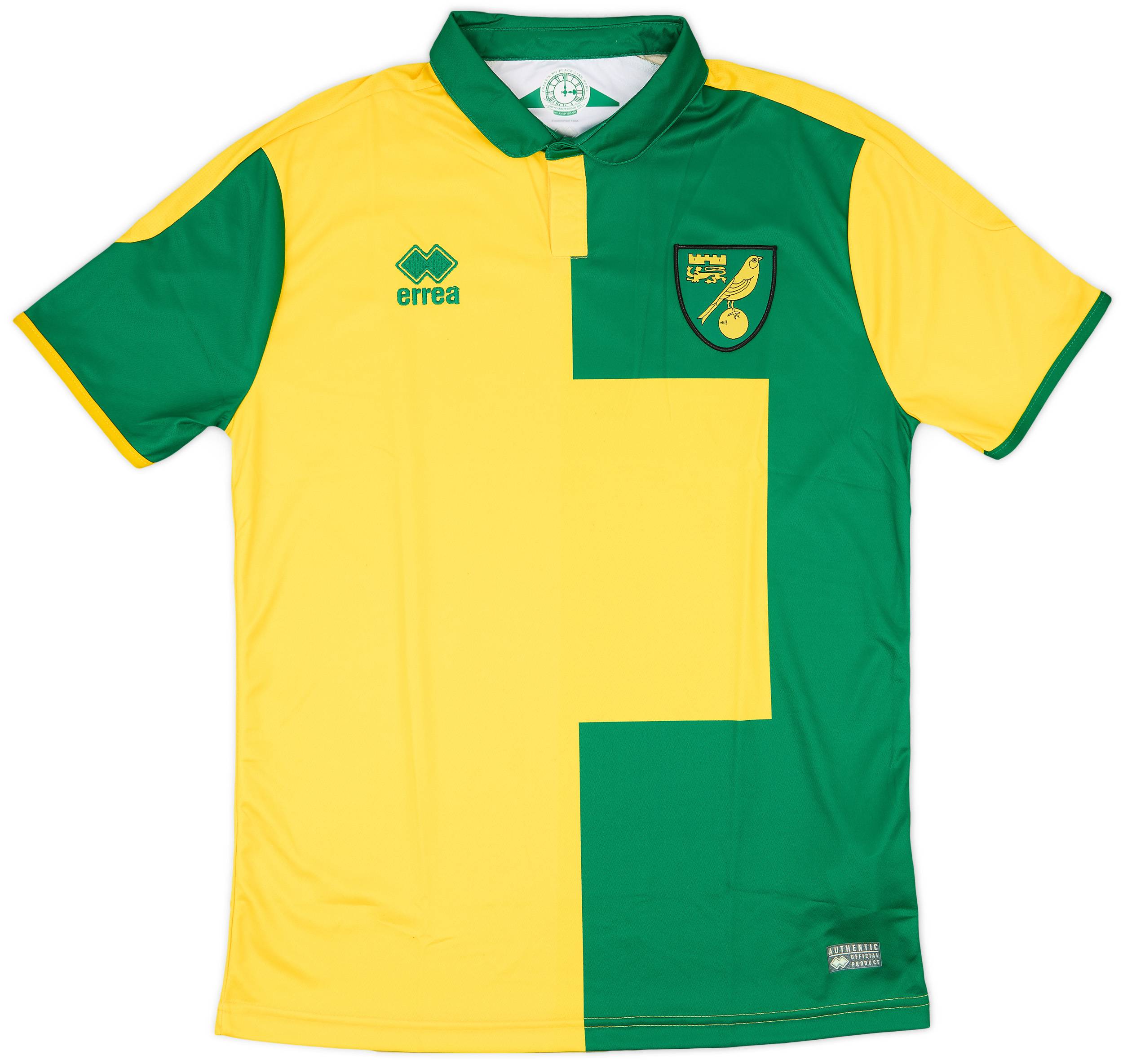 2015-16 Norwich Home Shirt - 8/10 - (L)