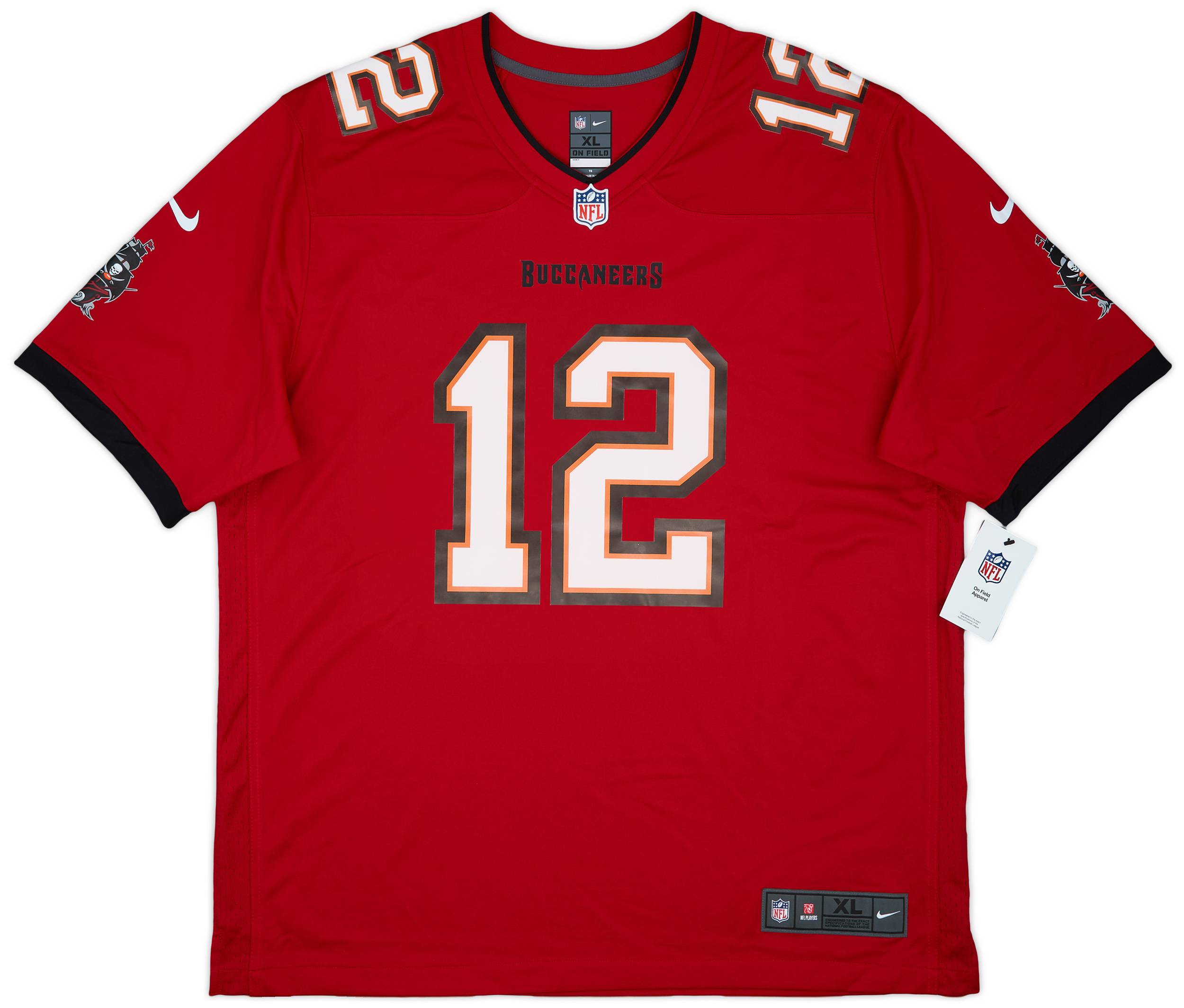 2020-22 Tampa Bay Buccaneers Brady #12 Nike Game Home Jersey (XL)