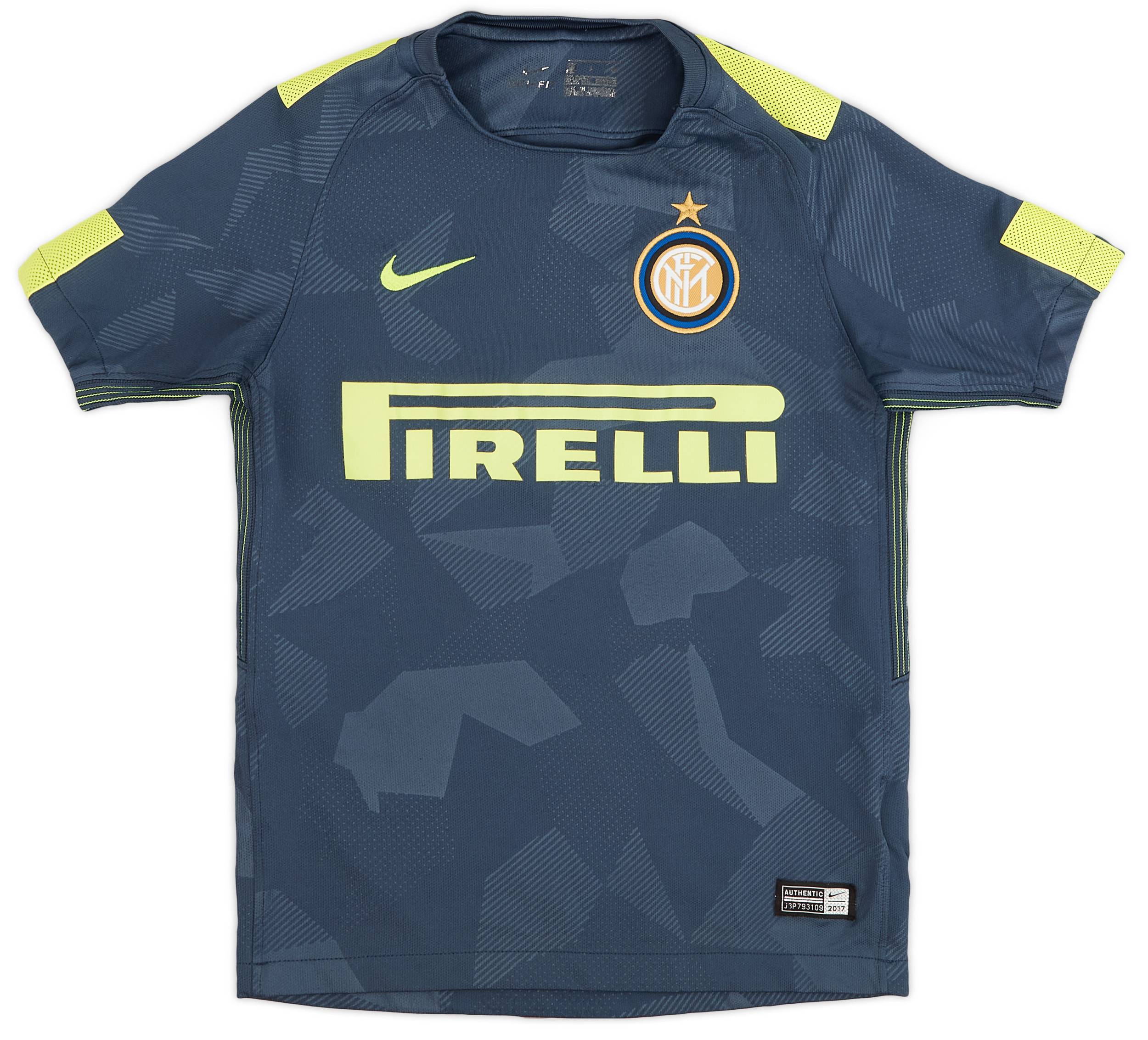 2017-18 Inter Milan Third Shirt - 7/10 - (S.Boys)