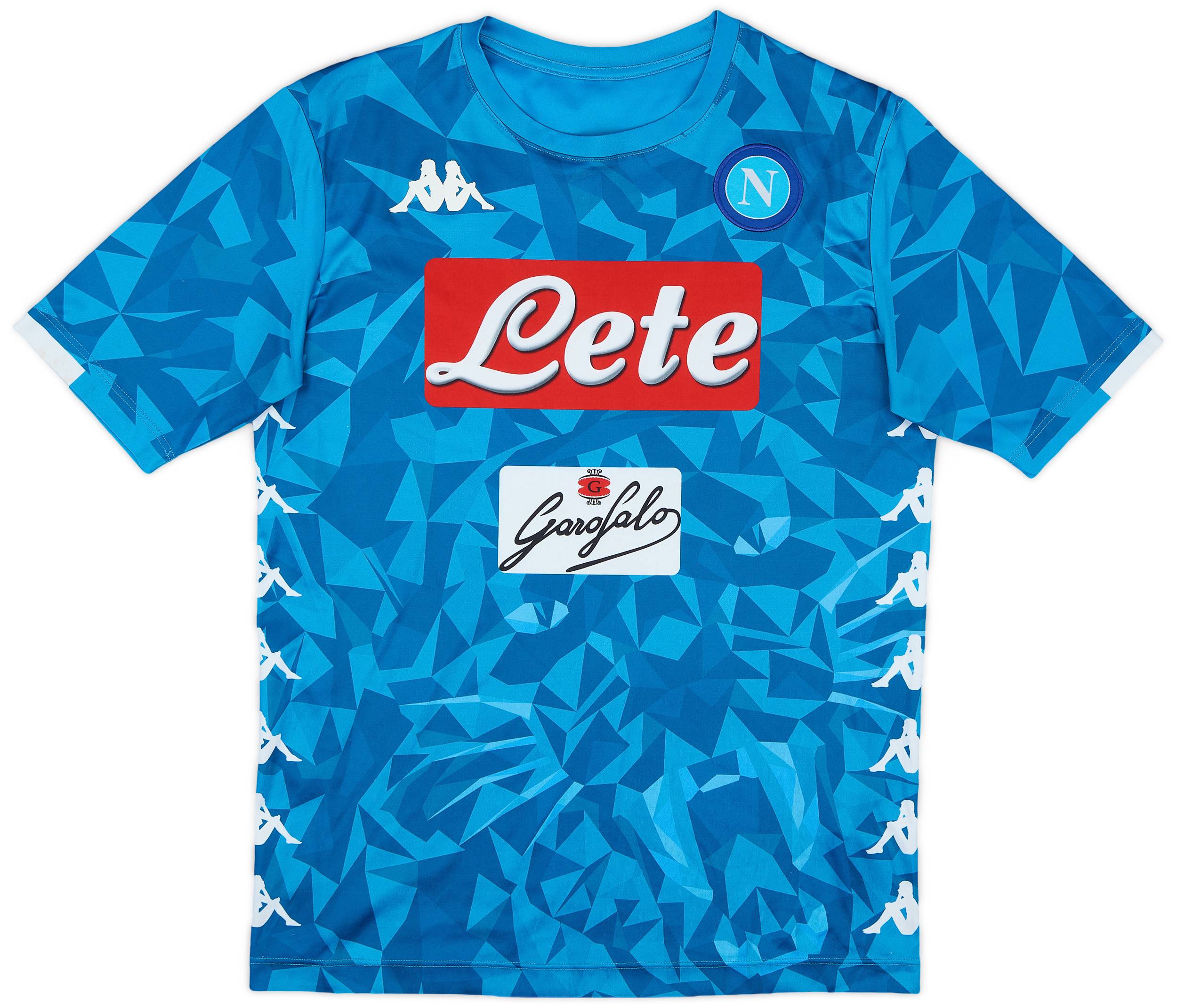 2018-19 Napoli Basic Home Shirt - 7/10 - (S)