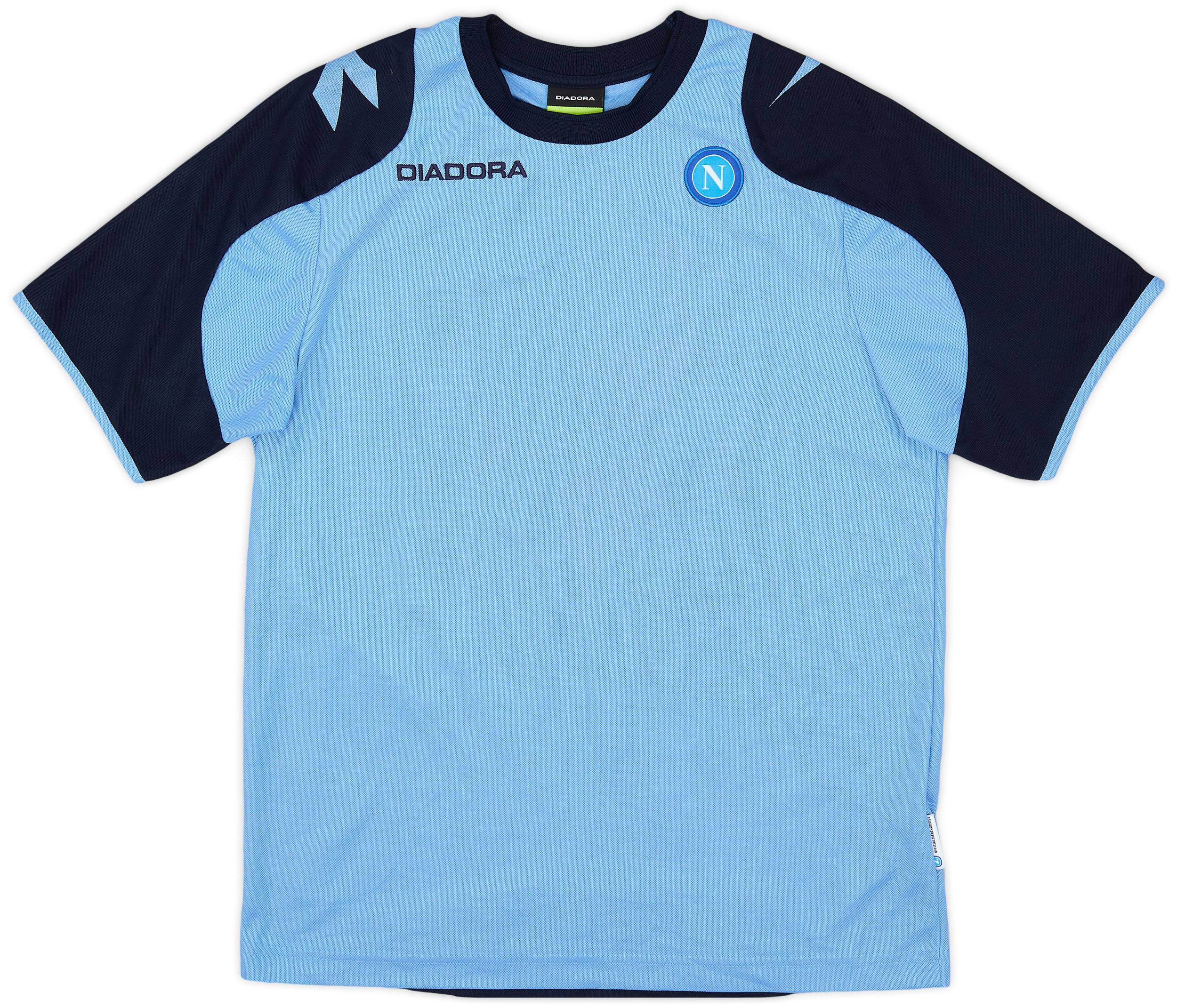 2008-09 Napoli Diadora Training Shirt - 6/10 - (XS)