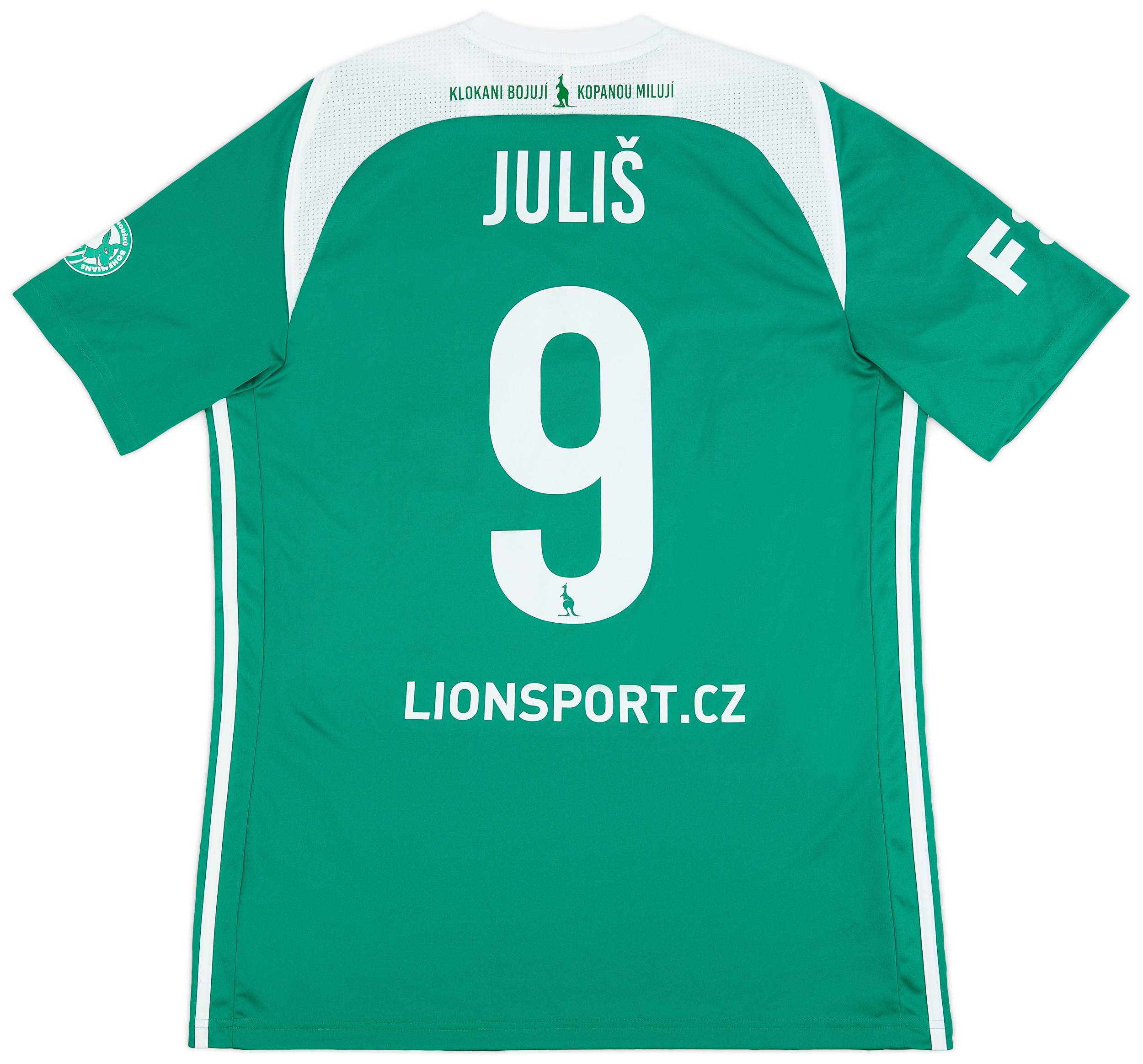 2018-19 Bohemians Praha Home Shirt Julis #9 - 9/10 - (M)