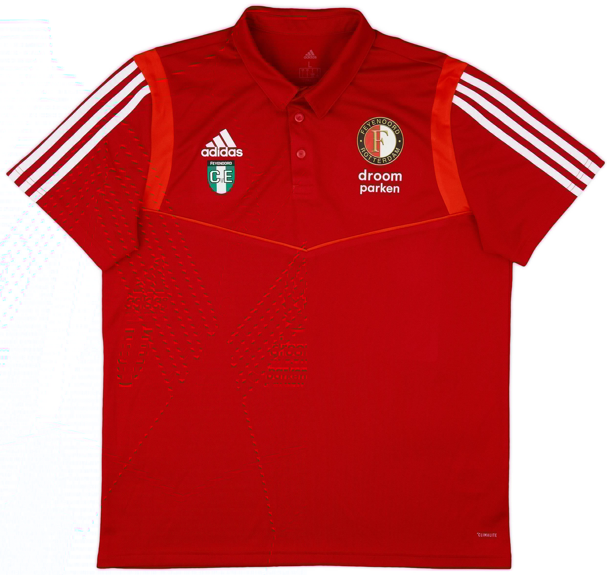 2019-20 Feyenoord adidas Polo Shirt - 10/10 - (L)