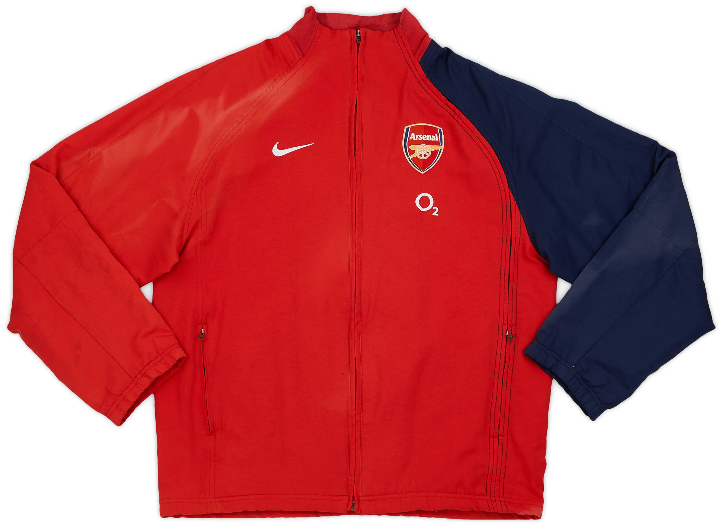 アウトレット福袋 Nike 04-05ヴィンテージ L ウィンドブレーカー Arsenal ウェア