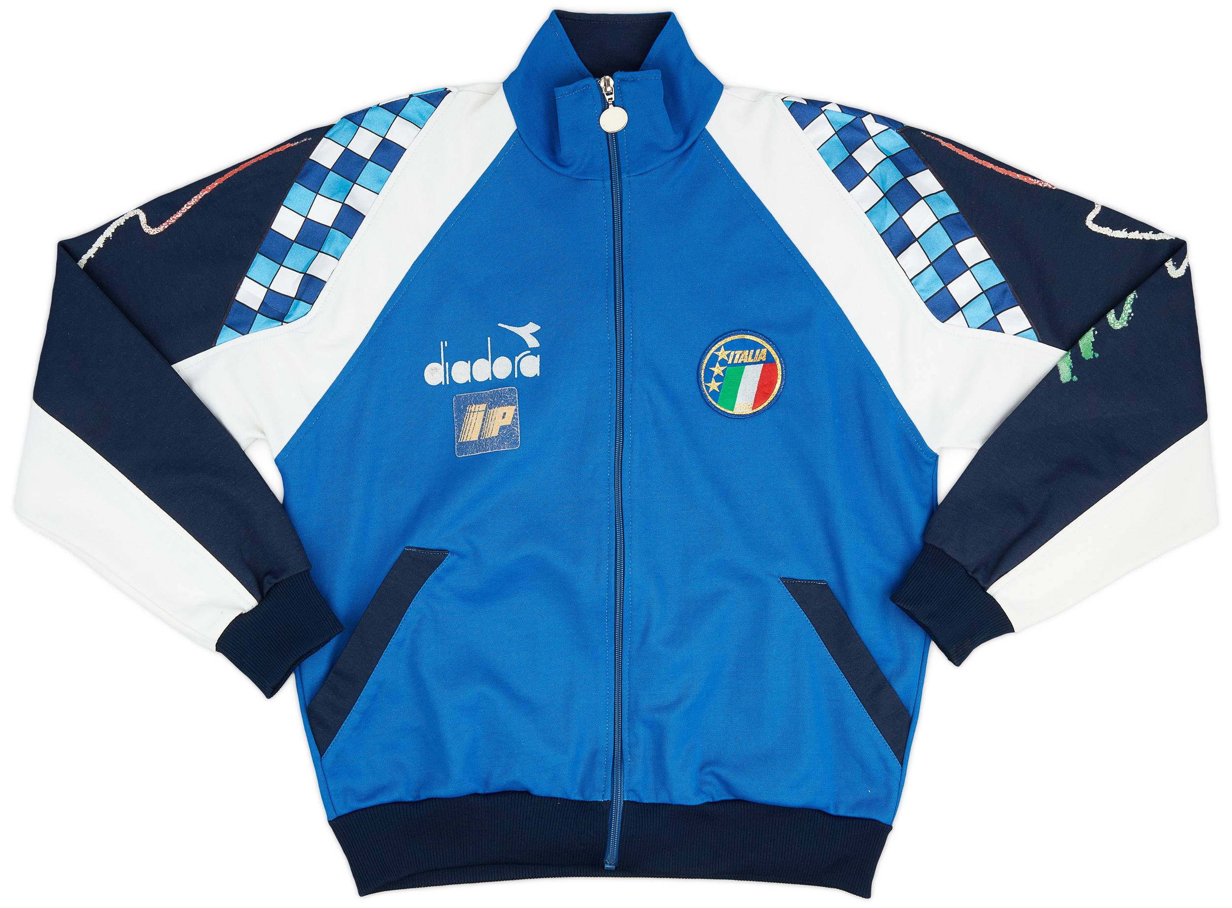 1990 Italy Diadora Track Jacket - 7/10 - (L)