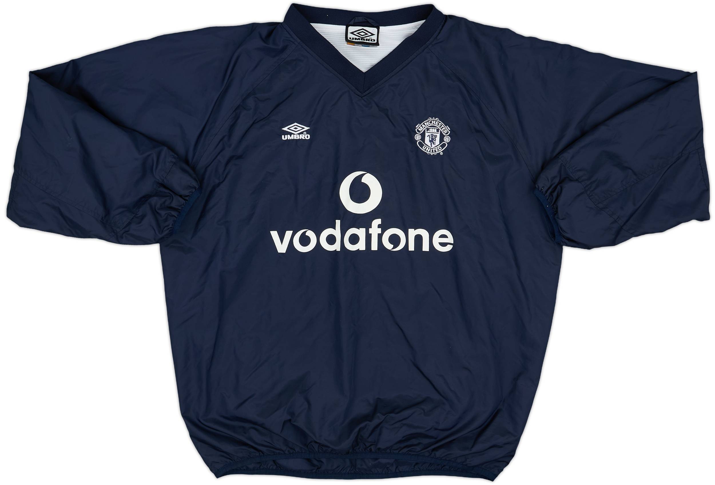 2000-01 Manchester United Umbro Drill Top - 7/10 - (S)