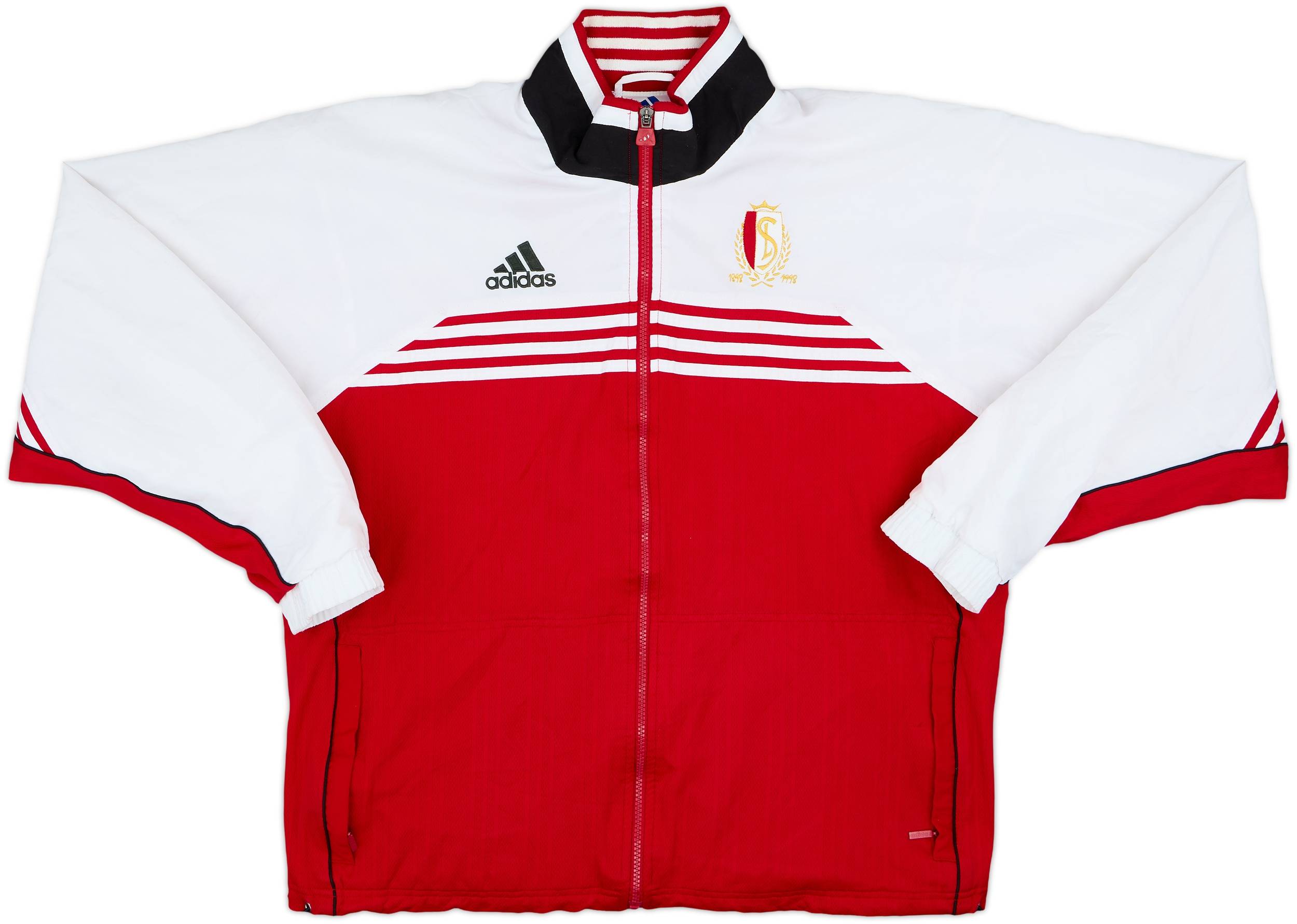 adidasトラックジャケット／Standard Liège 100周年モデル 2000-01 Standard Liege adidas Track Jacket - 7/10 - (M)