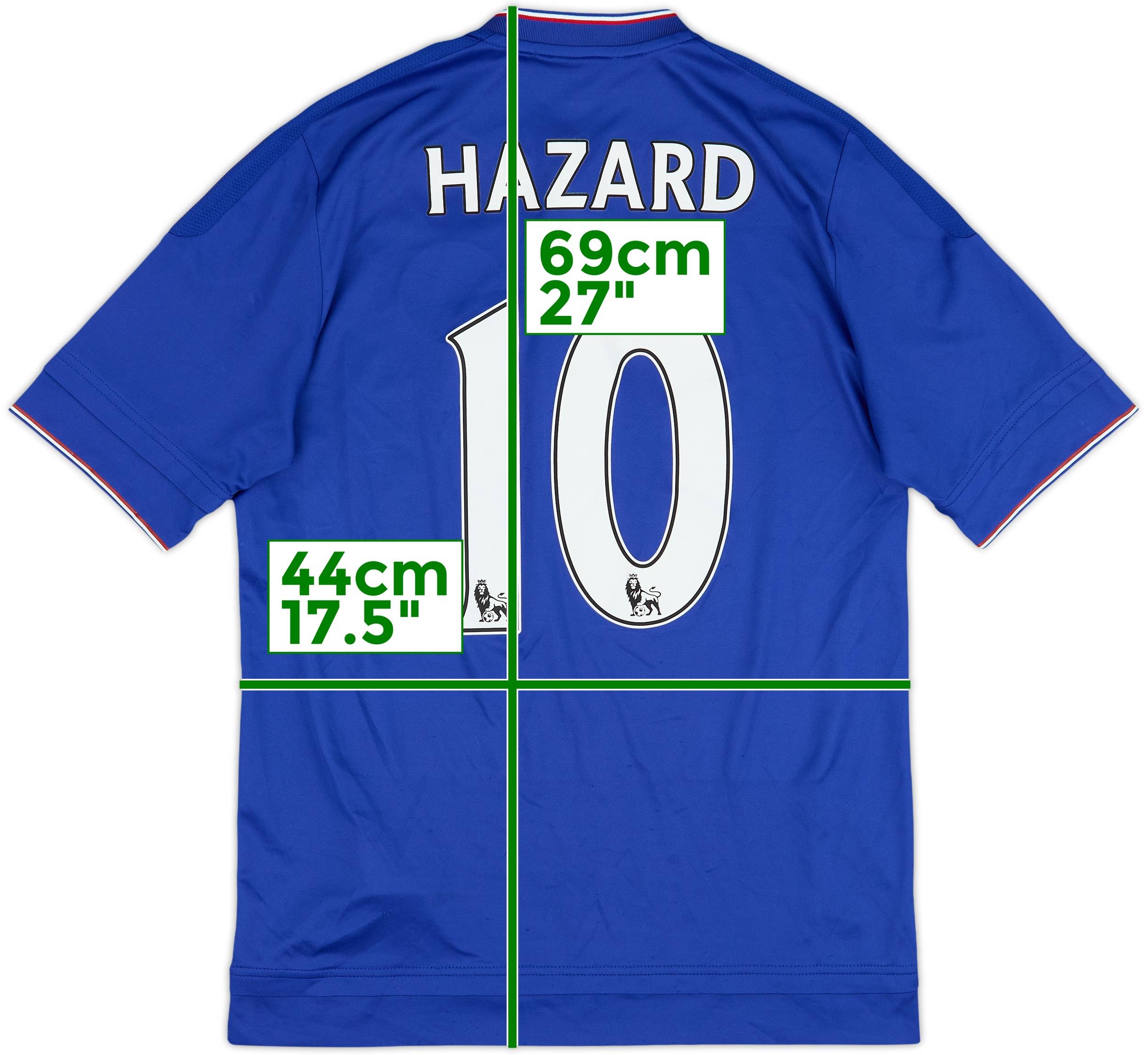 Chelsea チェルシー アザール ユニフォーム 2015/16 ホーム Chelsea