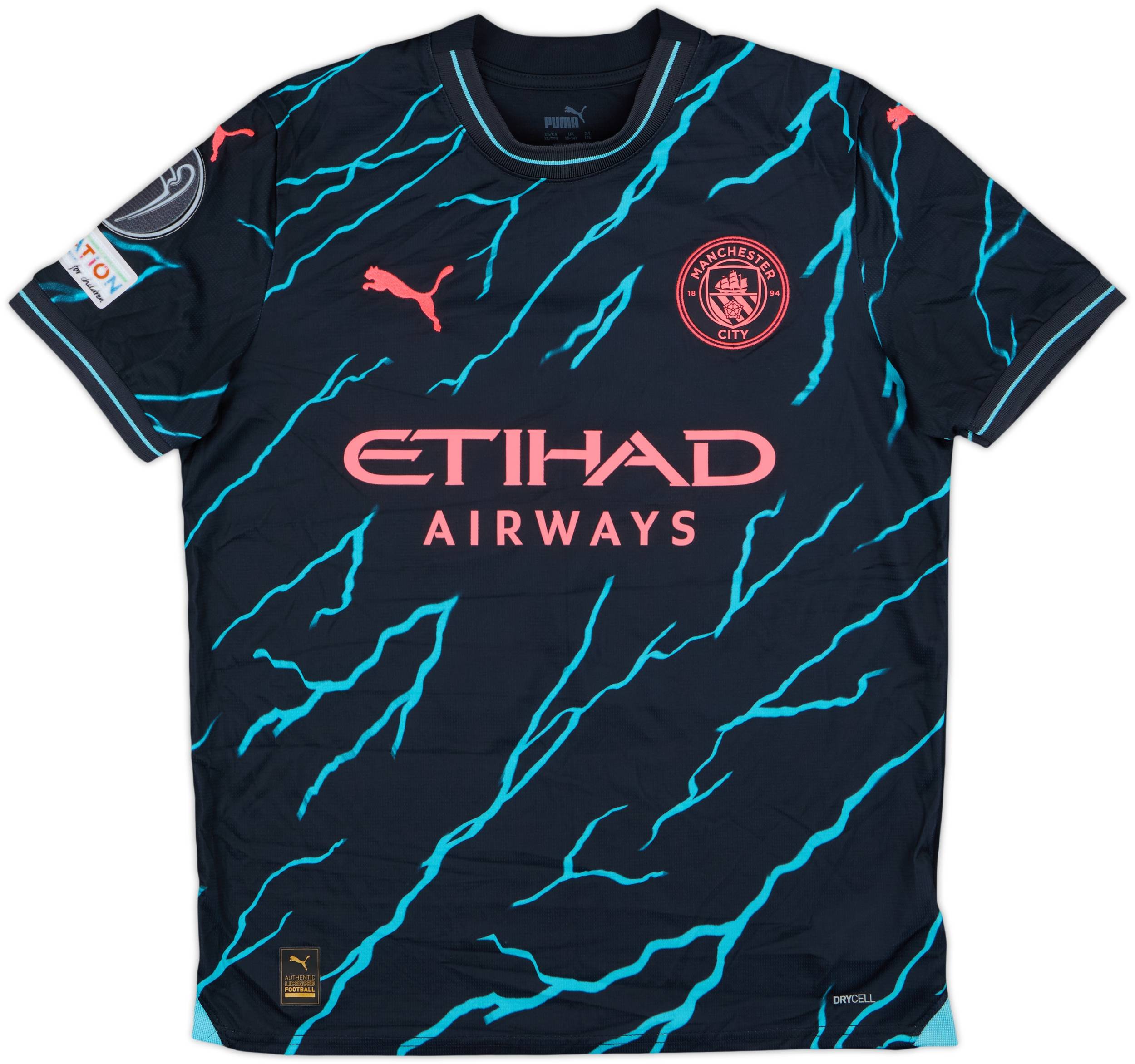 2023-24 Manchester City Third Shirt Foden #47 - 7/10 - (XL.Boys)