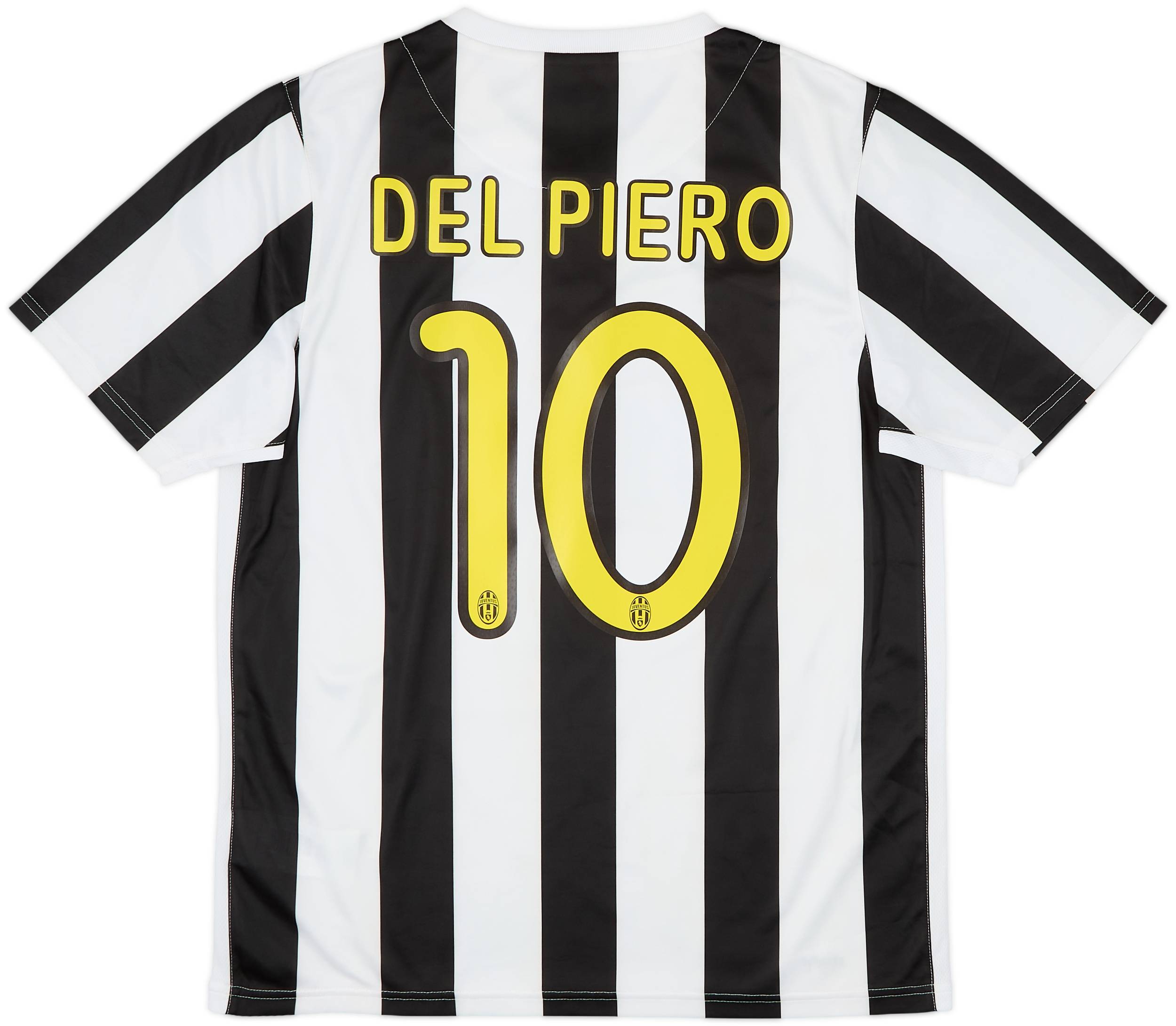 2009-10 Juventus Home Shirt Del Piero #10 - 6/10 - (M)
