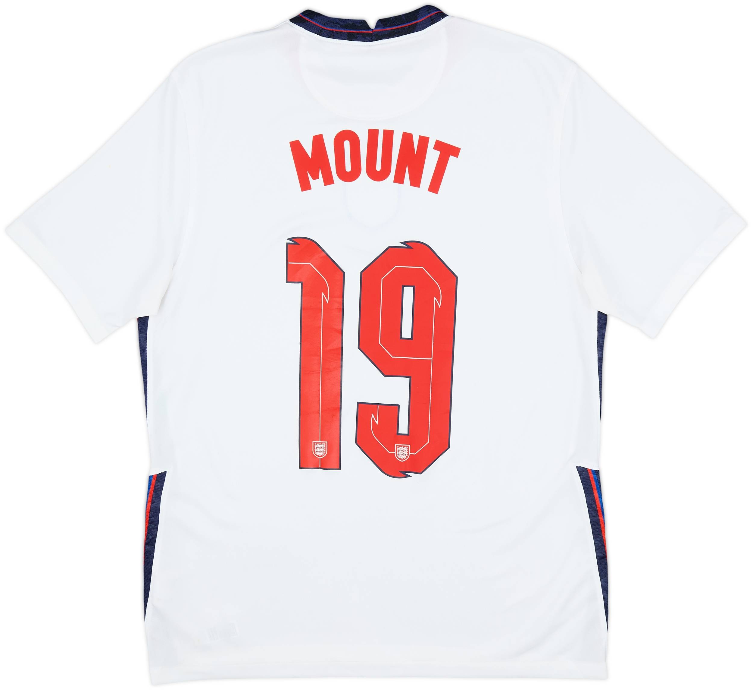 2020-22 England Home Shirt Mount #19 - 7/10 - (M)