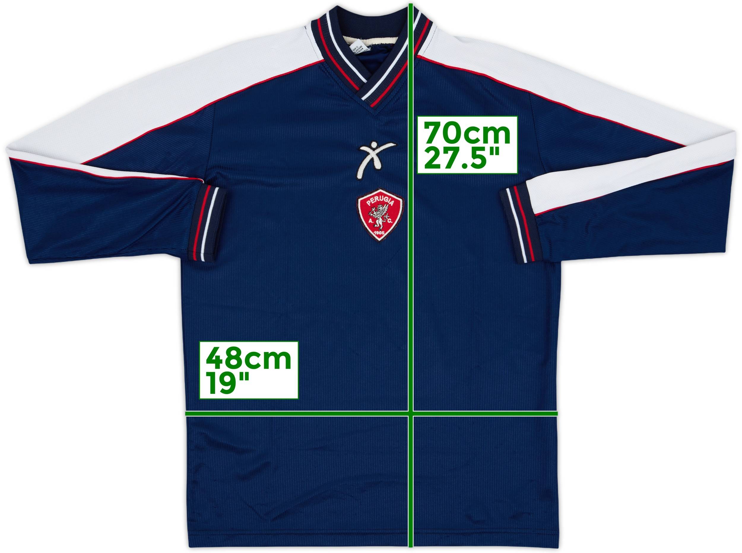 1999-00 Perugia Galex Training L/S Shirt - 8/10 - (S)