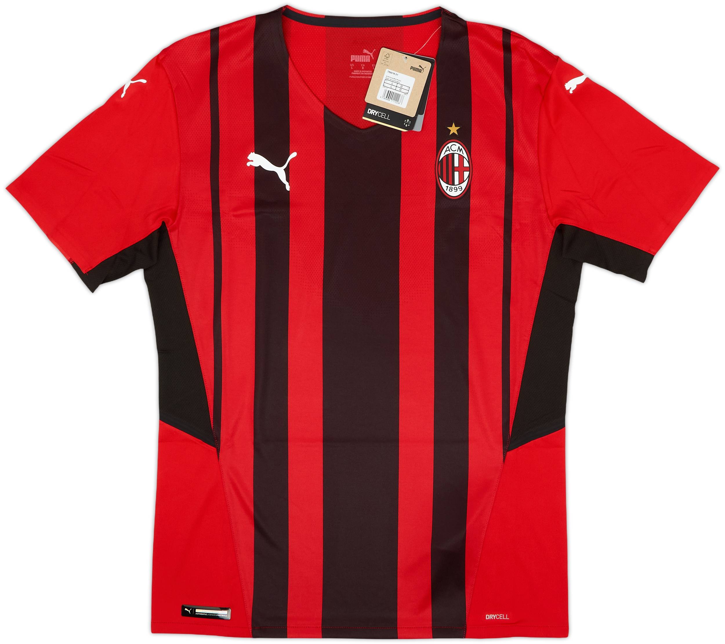2021-22 AC Milan Prototype Home Shirt Ibrahimovic #11 (L)