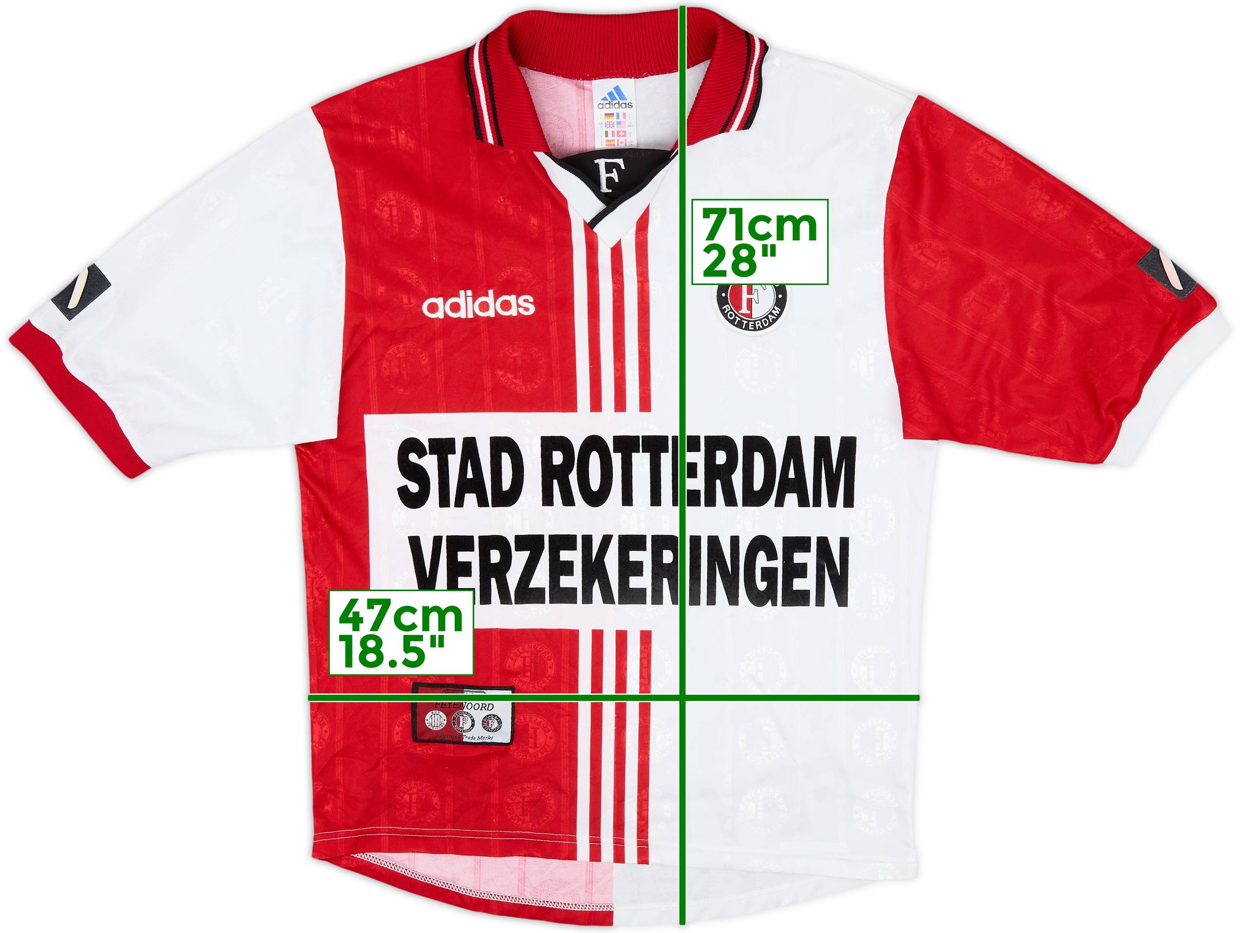 1997-98 Feyenoord Home Shirt - 9/10 - (S)