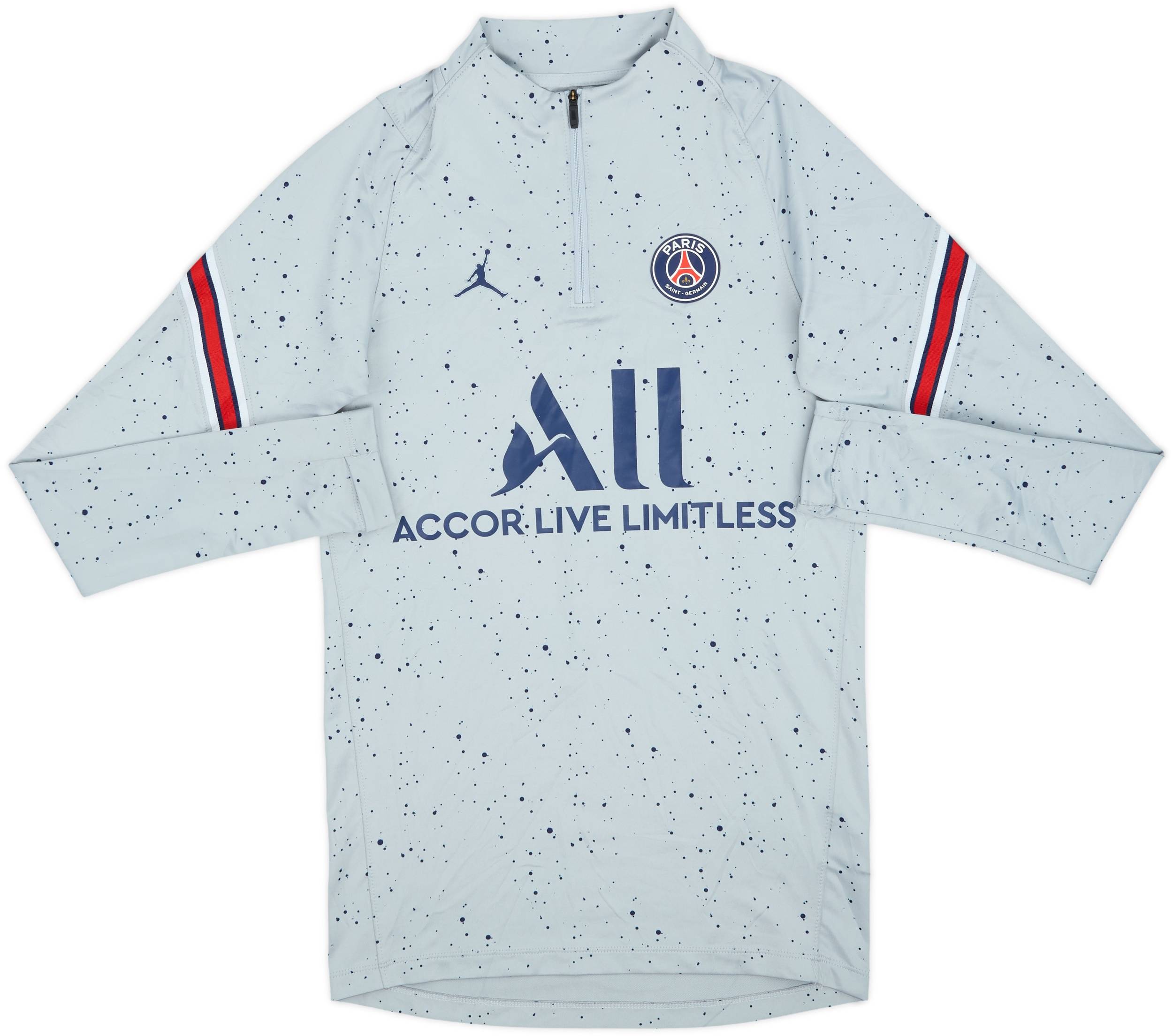2022-23 Paris Saint-Germain Jordan 1/4 Zip Drill Top - 8/10 - (XS)