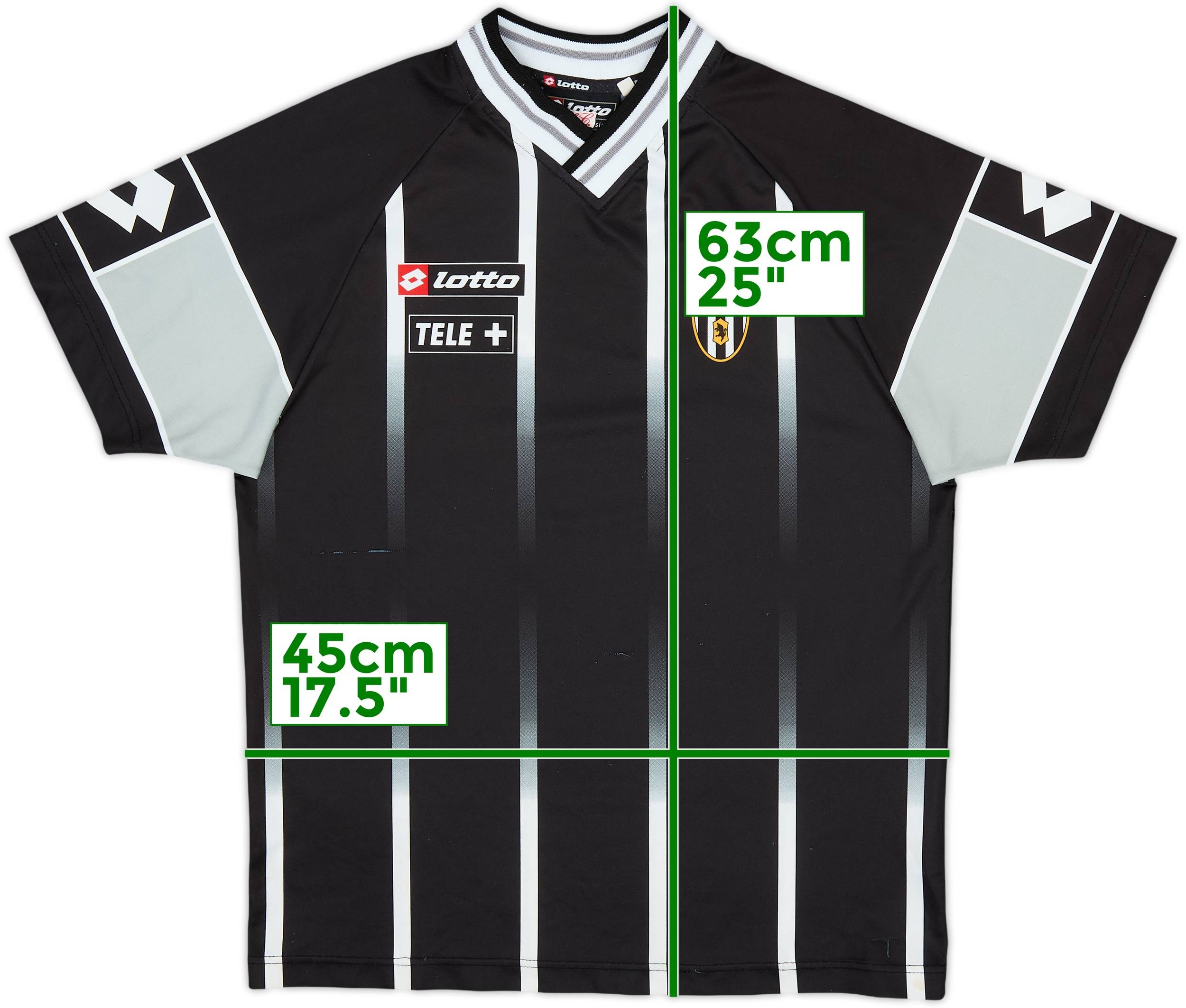 2000-01 Juventus Lotto Training Shirt - 7/10 - (XL.Boys)