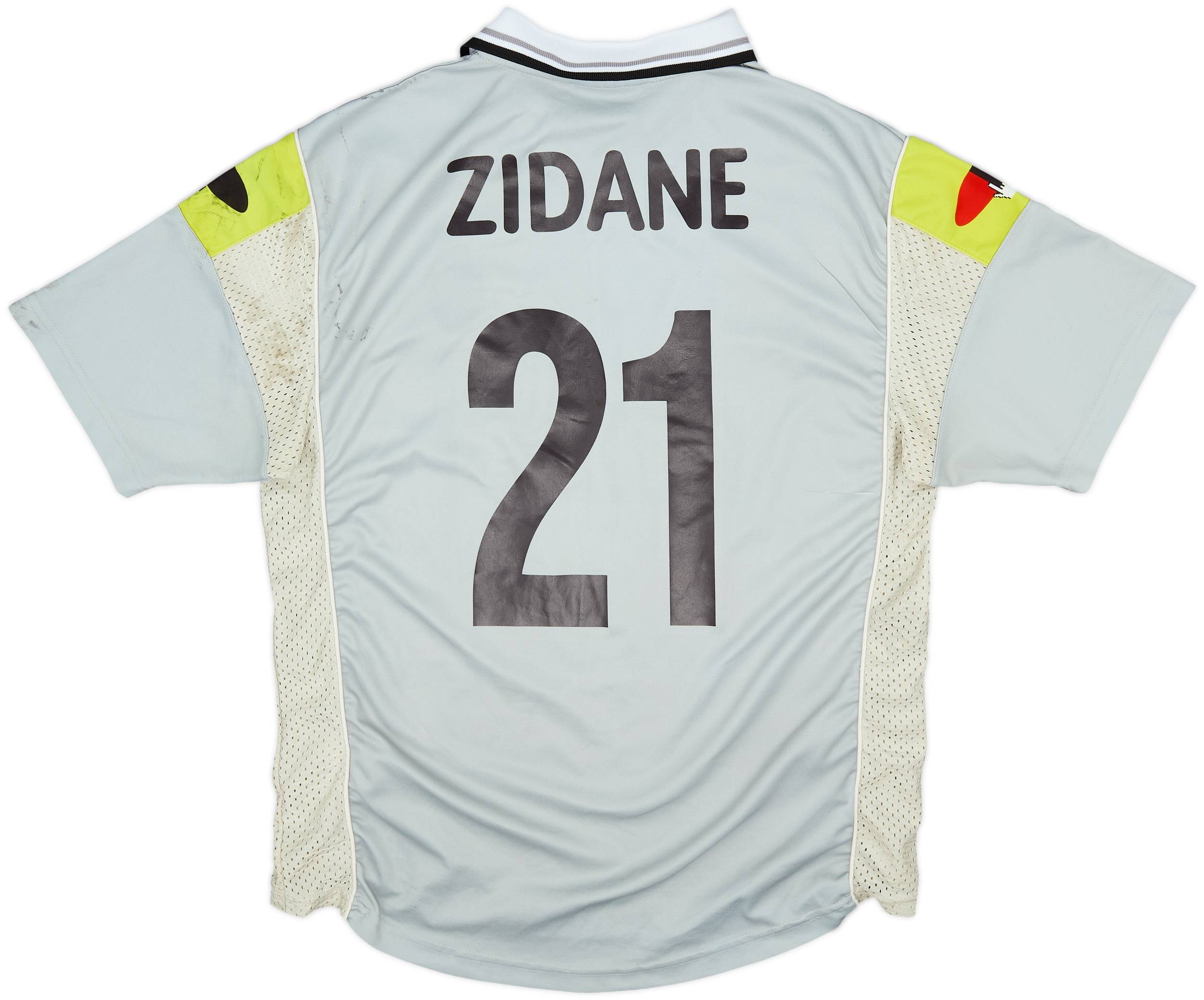2000-01 Juventus Ciaoweb Third Shirt Zidane #21 - 5/10 - (L)