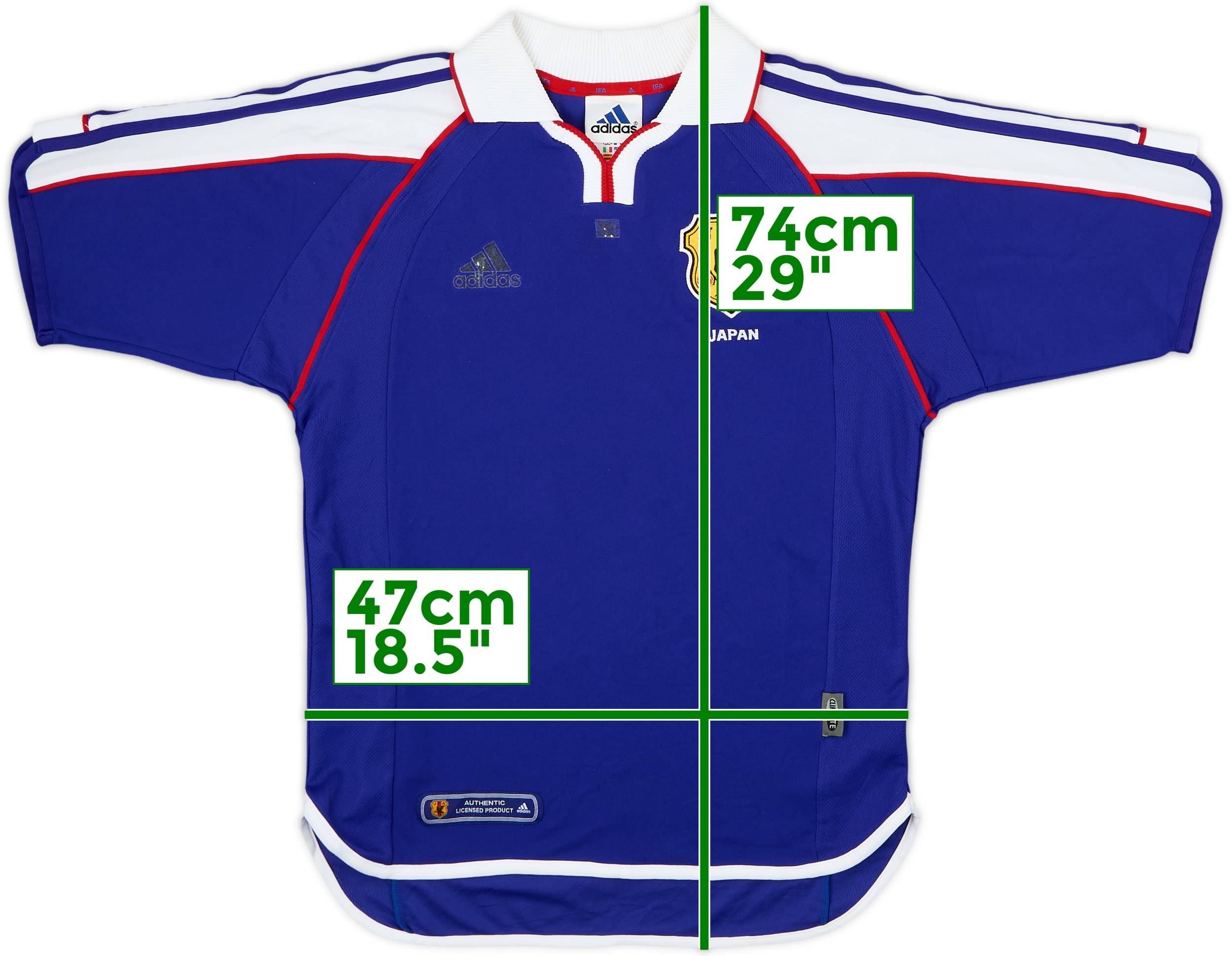 2000-01 Japan Home Shirt - 4/10 - (S)