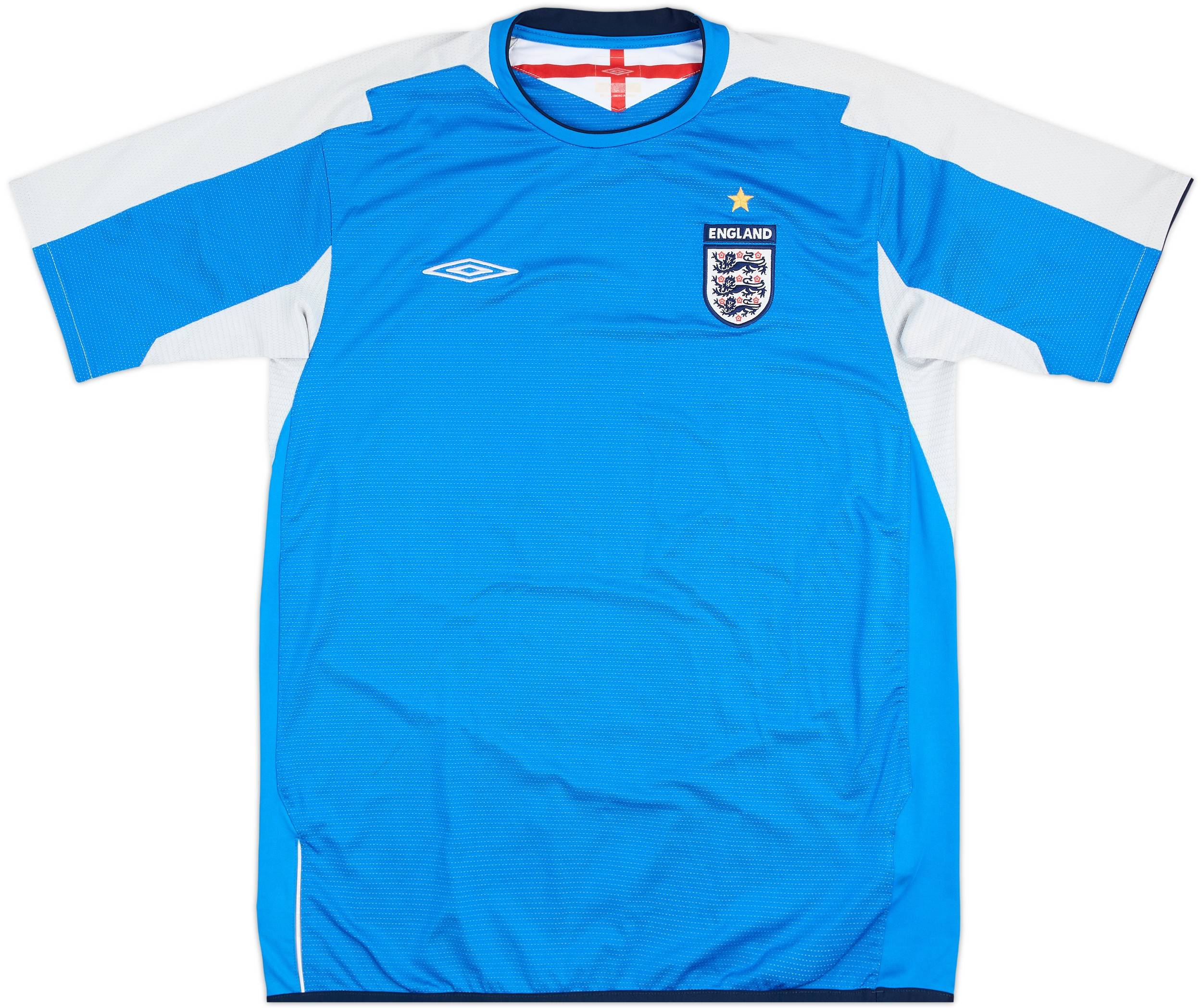 2004-06 England GK S/S Shirt - 7/10 - (L)