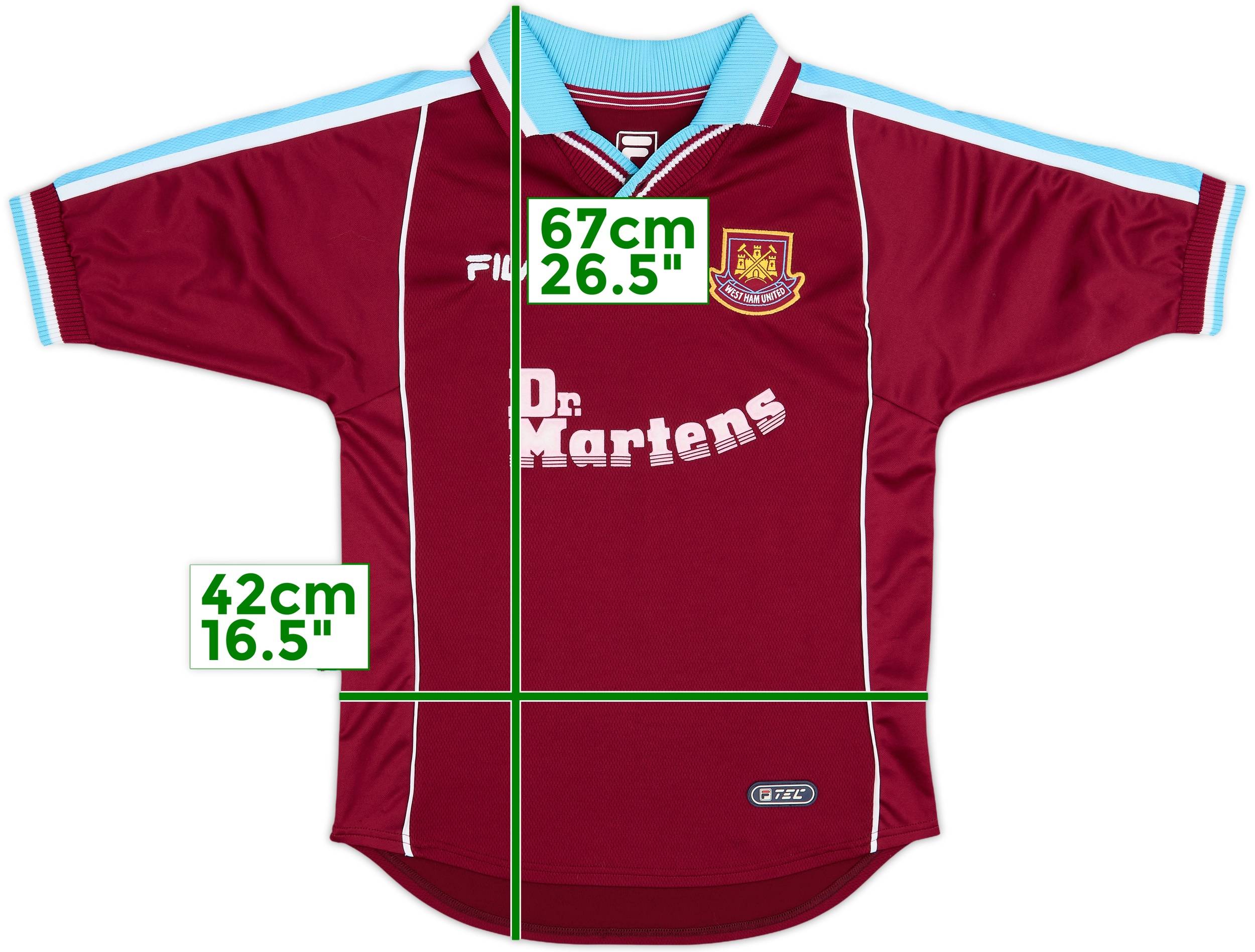 West Ham United Dr. Martens Football Shirt