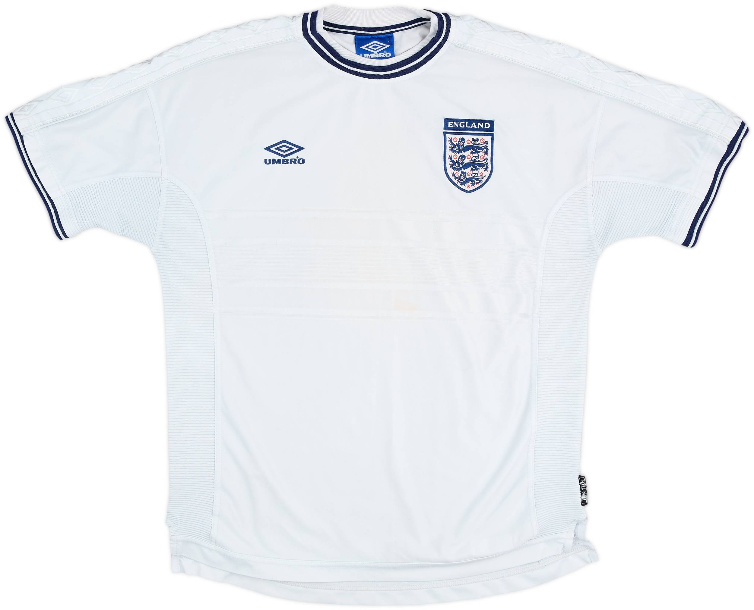 1999-01 England Home Shirt - 5/10 - (XL)