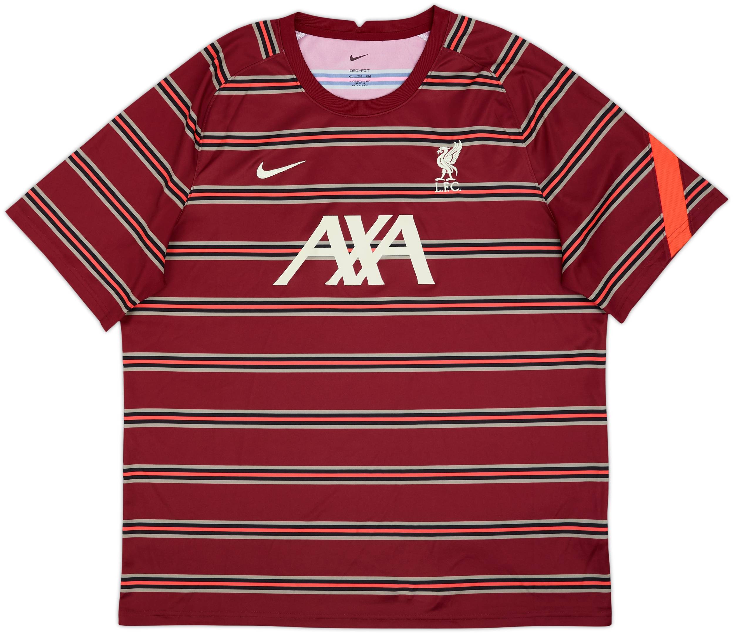 2021-22 Liverpool Nike Training Shirt - 9/10 - (XXL)