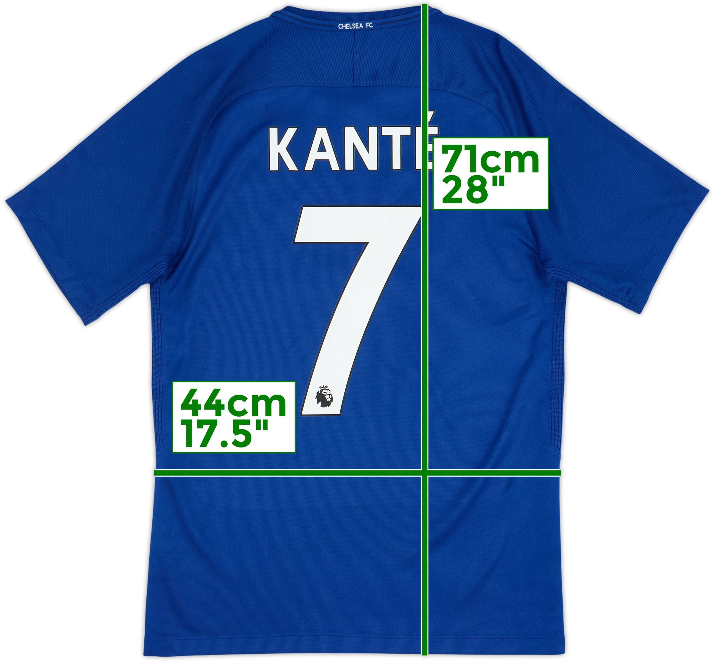 2017-18 Chelsea Home Shirt Kante #7 - 7/10 - (S)