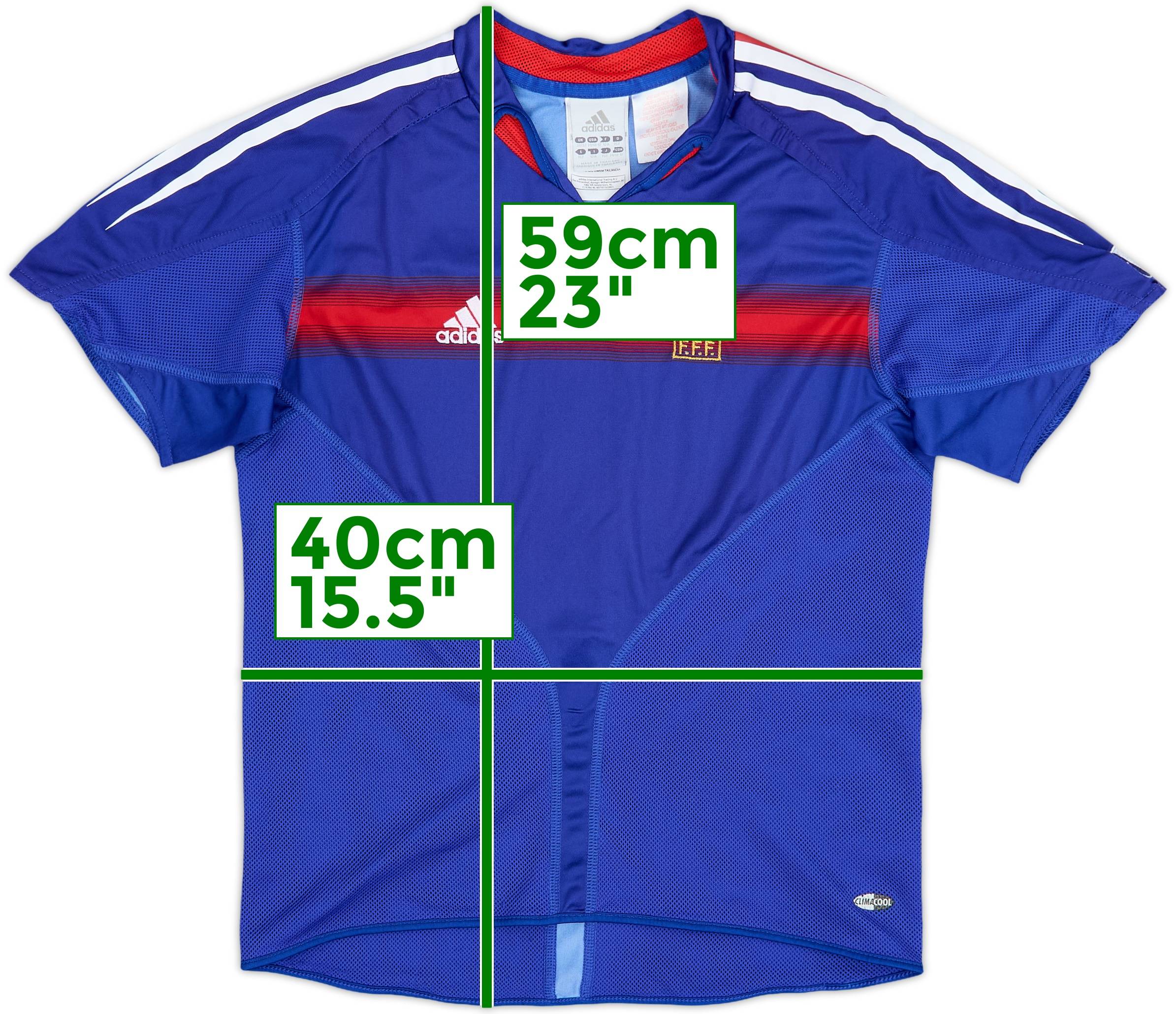 2004-06 France Home Shirt - 10/10 - (M.Boys)