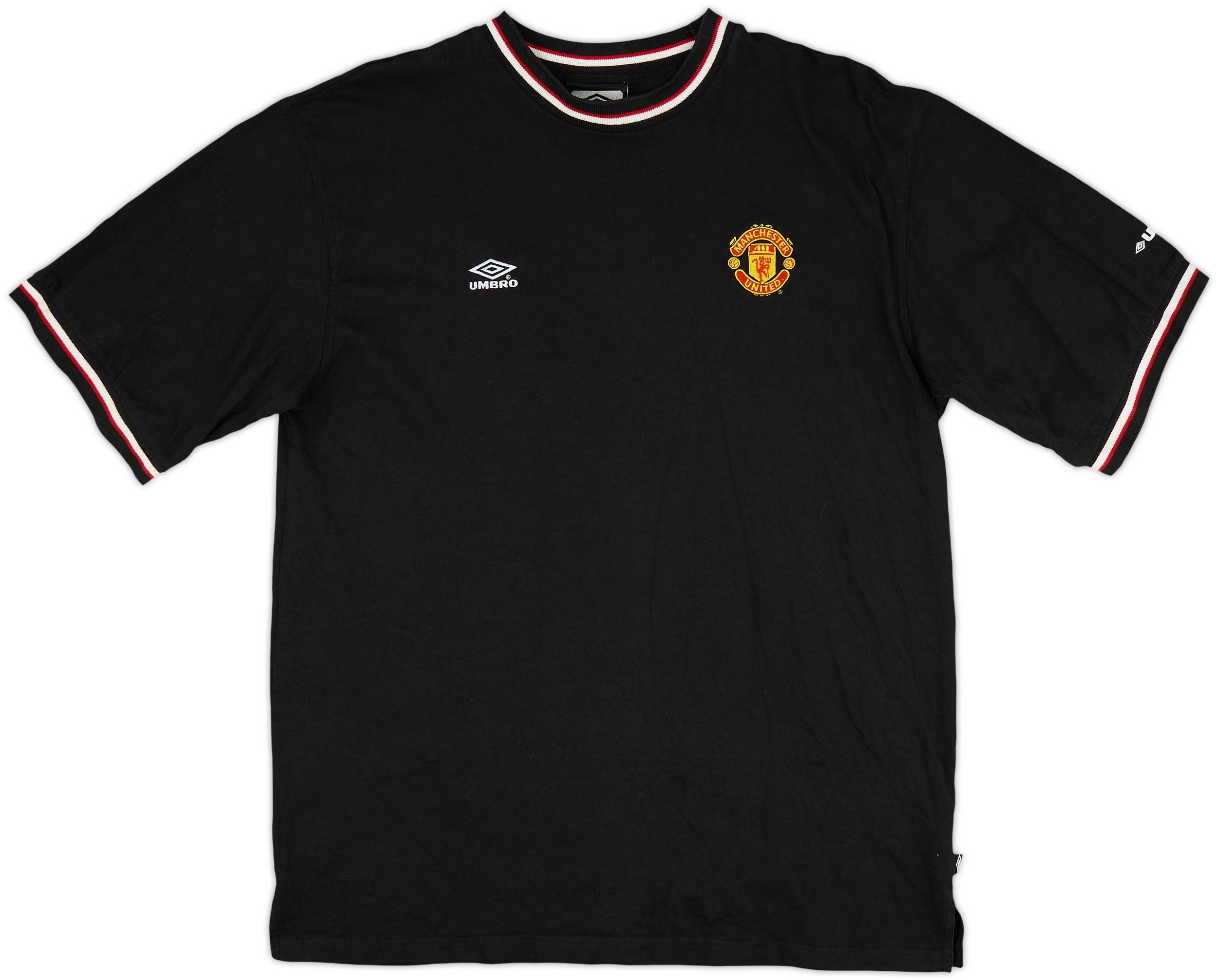 2000-01 Manchester United Umbro Training Shirt - 9/10 - (XL)
