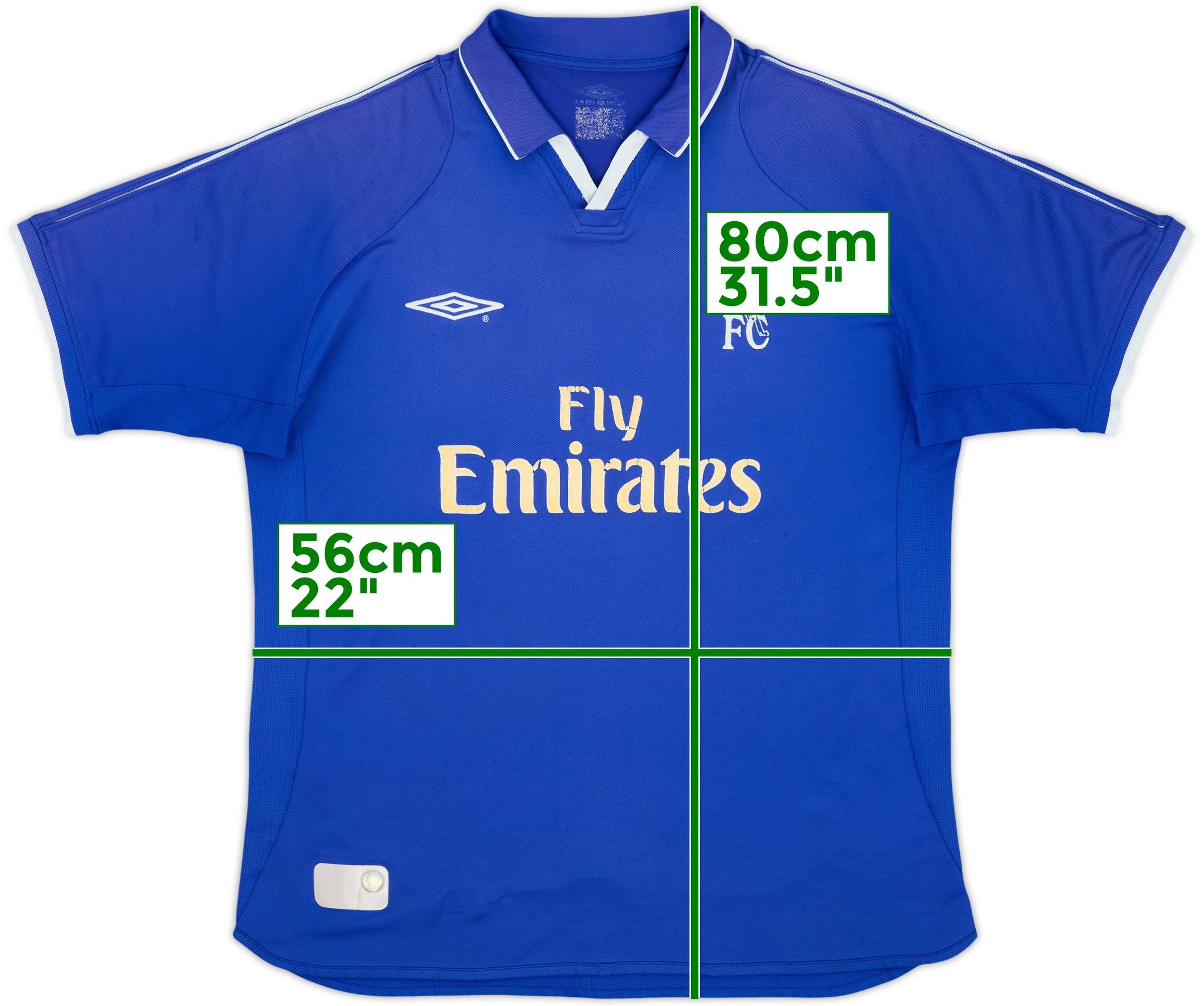 2001-03 Chelsea Home Shirt - 5/10 - (XXL)