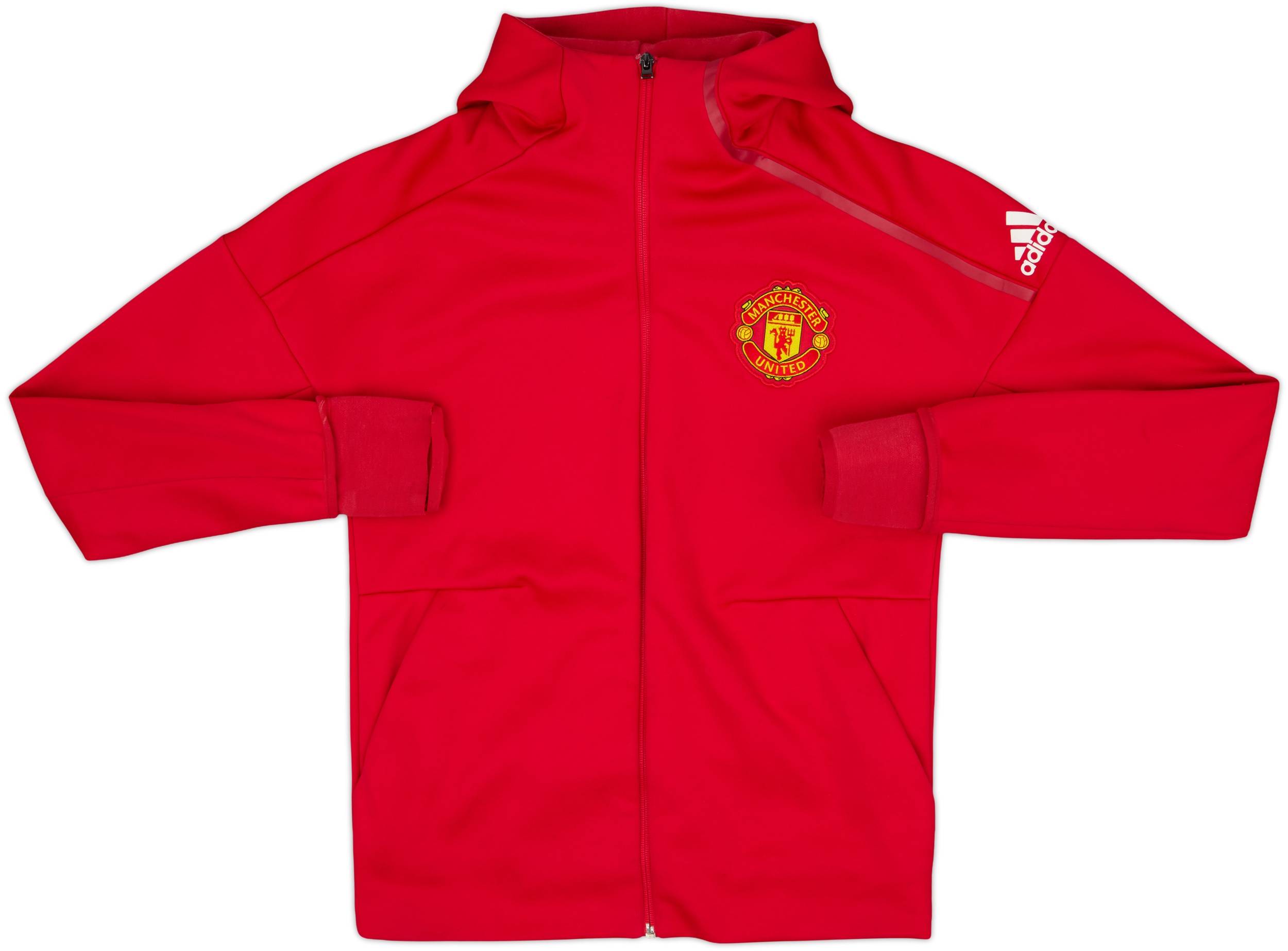 2016-17 Manchester United Nike Hooded Track Jacket - 7/10 - (S)
