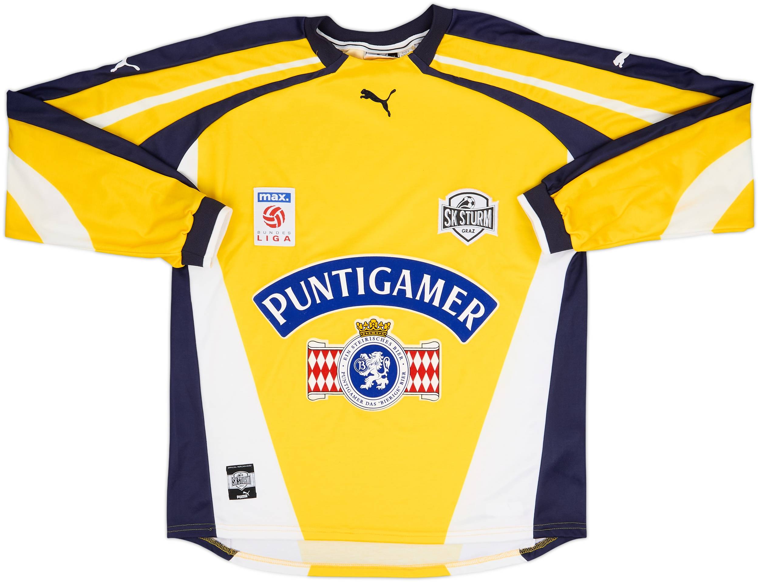 2000-01 Sturm Graz GK Shirt - 9/10 - (XL)