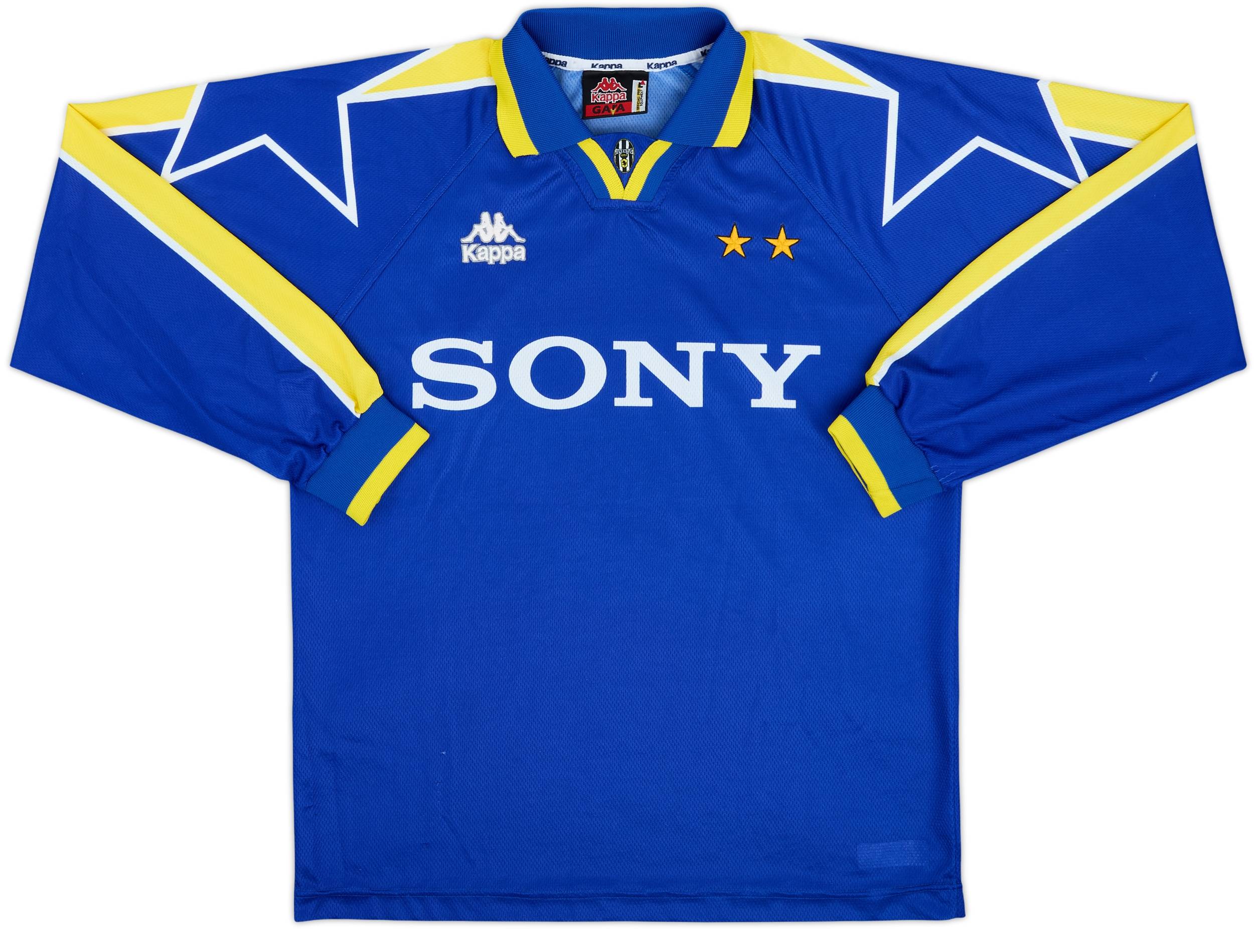1996-97 Juventus Away L/S Shirt - 7/10 - (L)