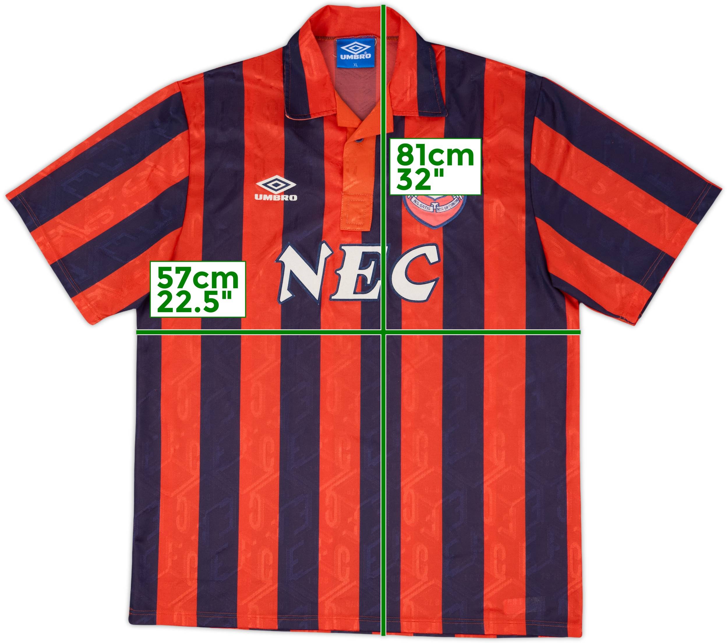 1992-94 Everton Away Shirt - 8/10 - (XL)