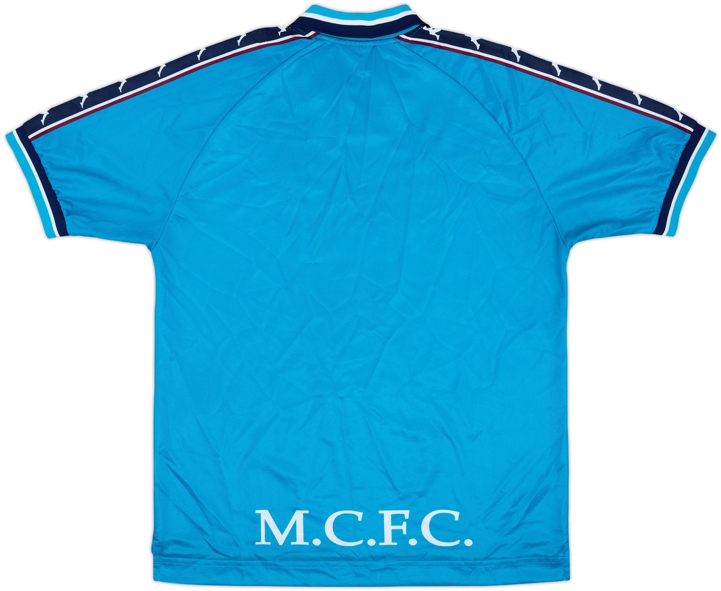 1997-99 Manchester City Home Shirt - 9/10 - (XL)