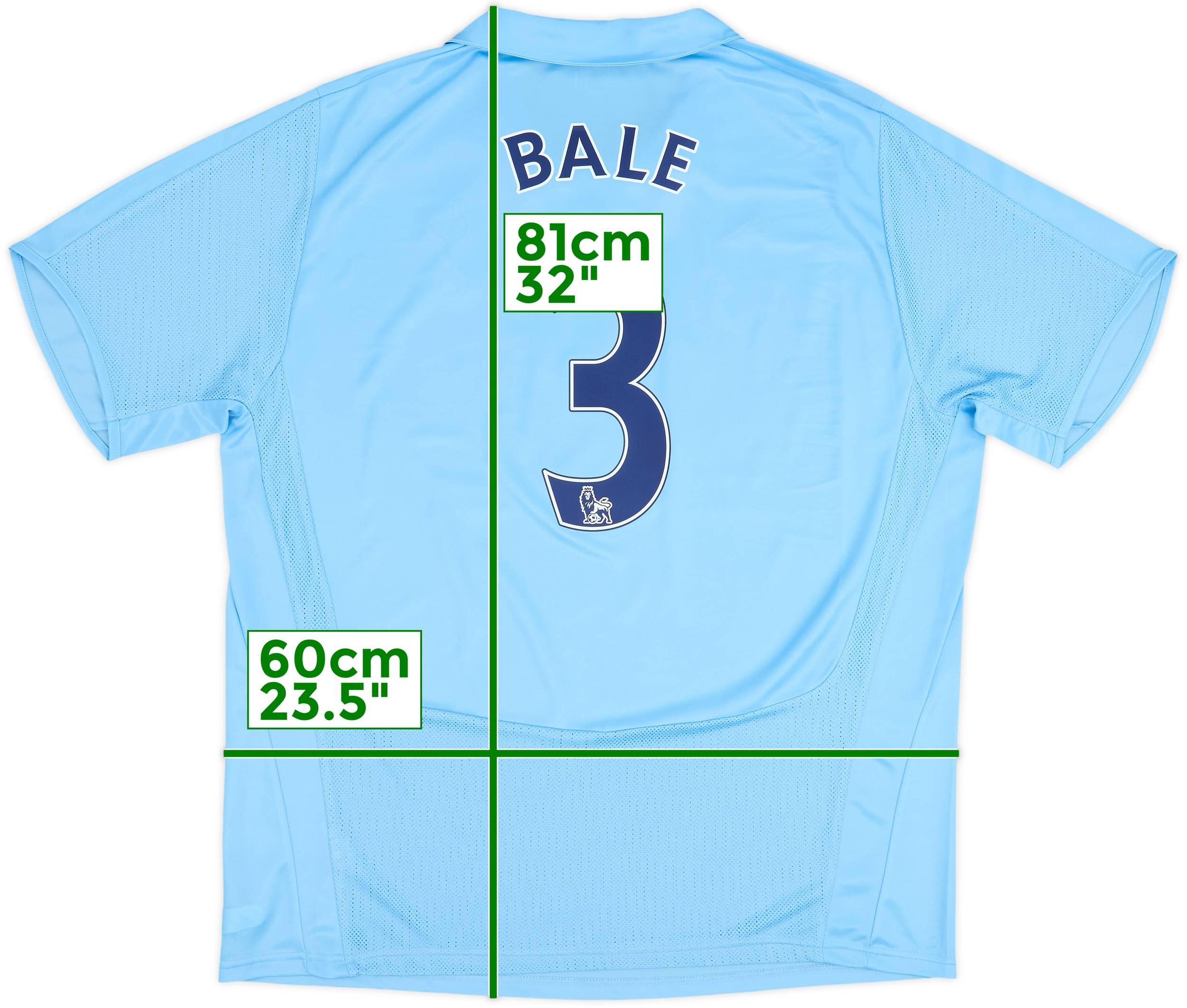 2008-09 Tottenham Away Shirt Bale #3 - 8/10 - (XL)