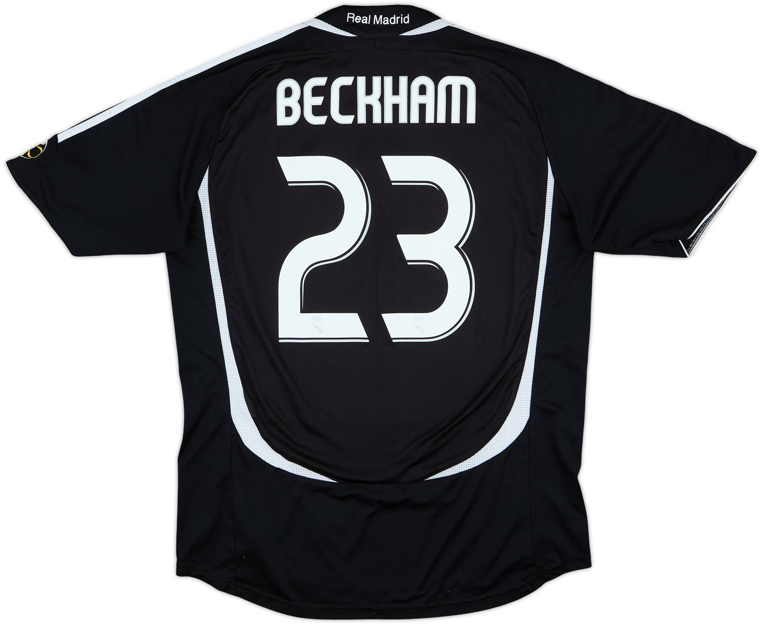 2006-07 Real Madrid Away Shirt Beckham #23 - 8/10 - (L)