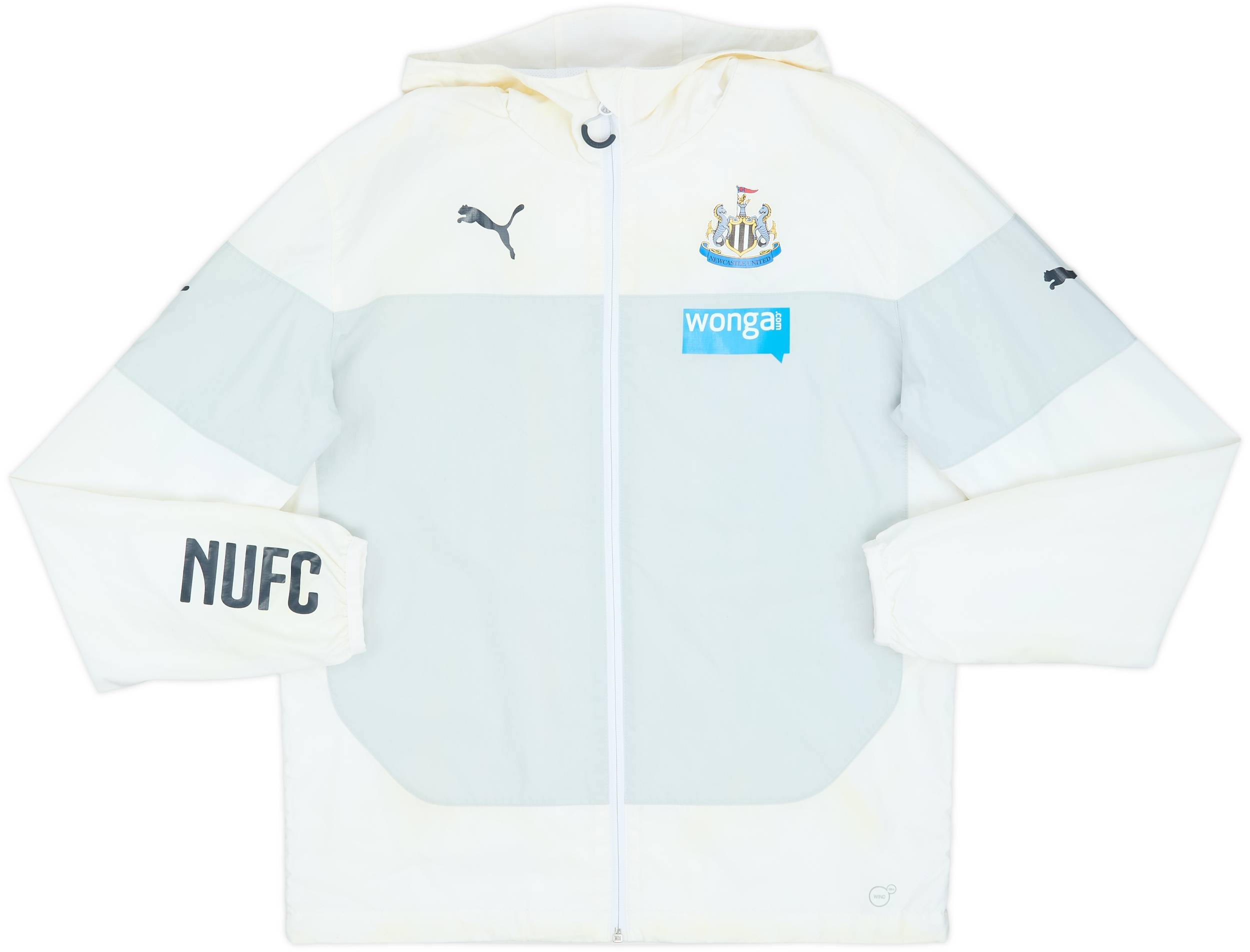 2014-15 Newcastle Puma Hooded Rain Jacket - 5/10 - (M)