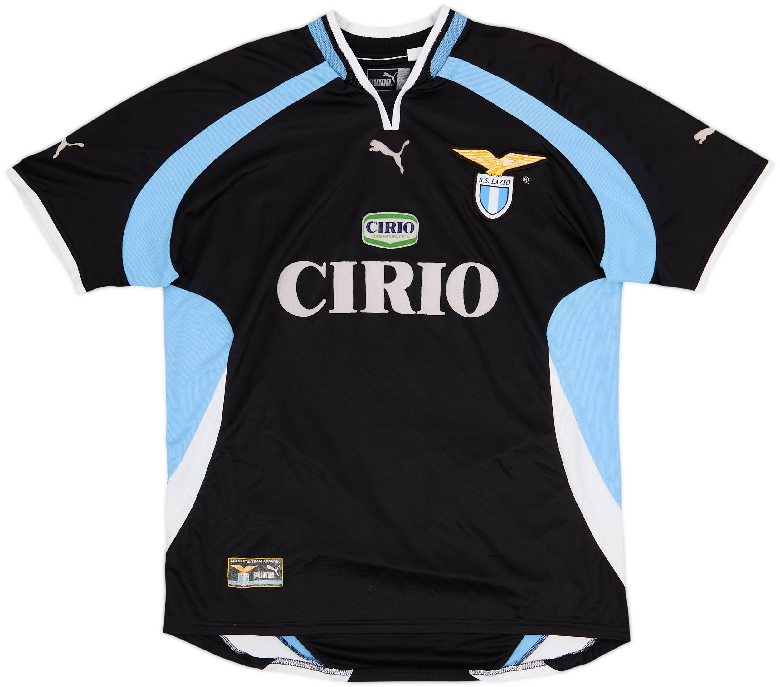 1999-00 Lazio Away Shirt Mancini #10 - 8/10 - (L)