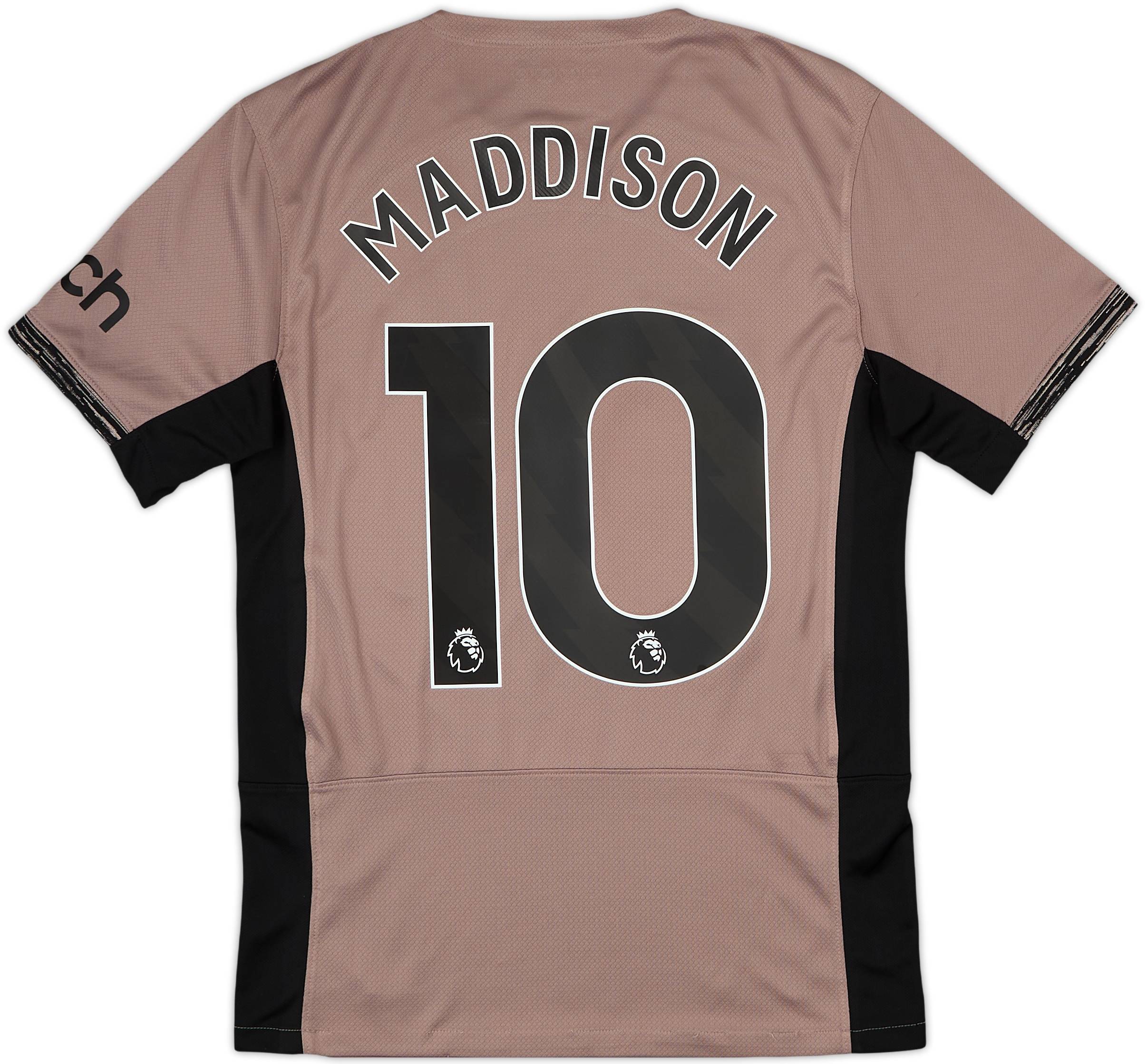 スパーズ 23/24シーズン　MADDISON 10番 3rdシャツ 2023-24 Tottenham Third Shirt Maddison #10 - 7/10 - (S)