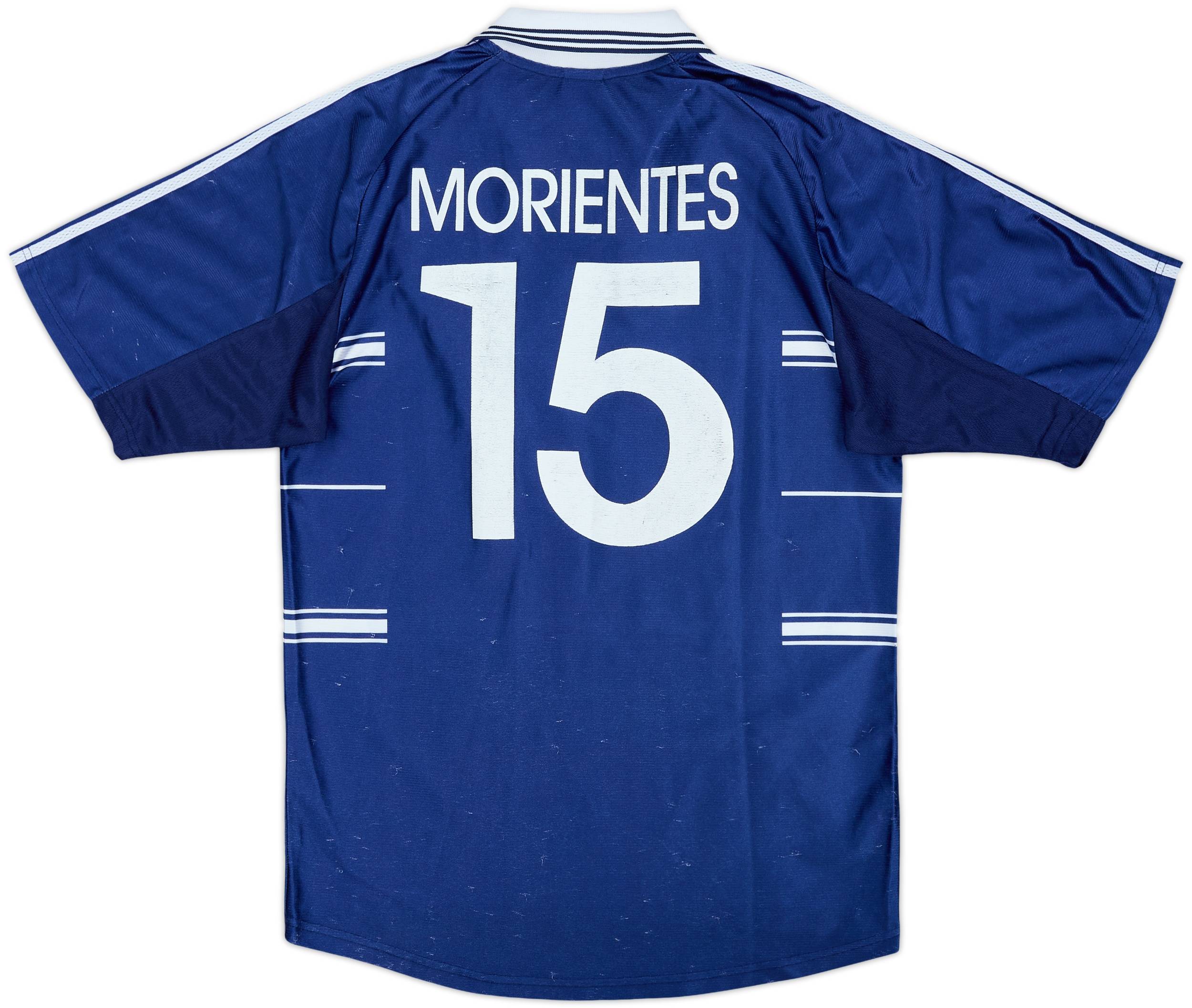 1998-99 Real Madrid Away Shirt Morientes #15 - 7/10 - (S)