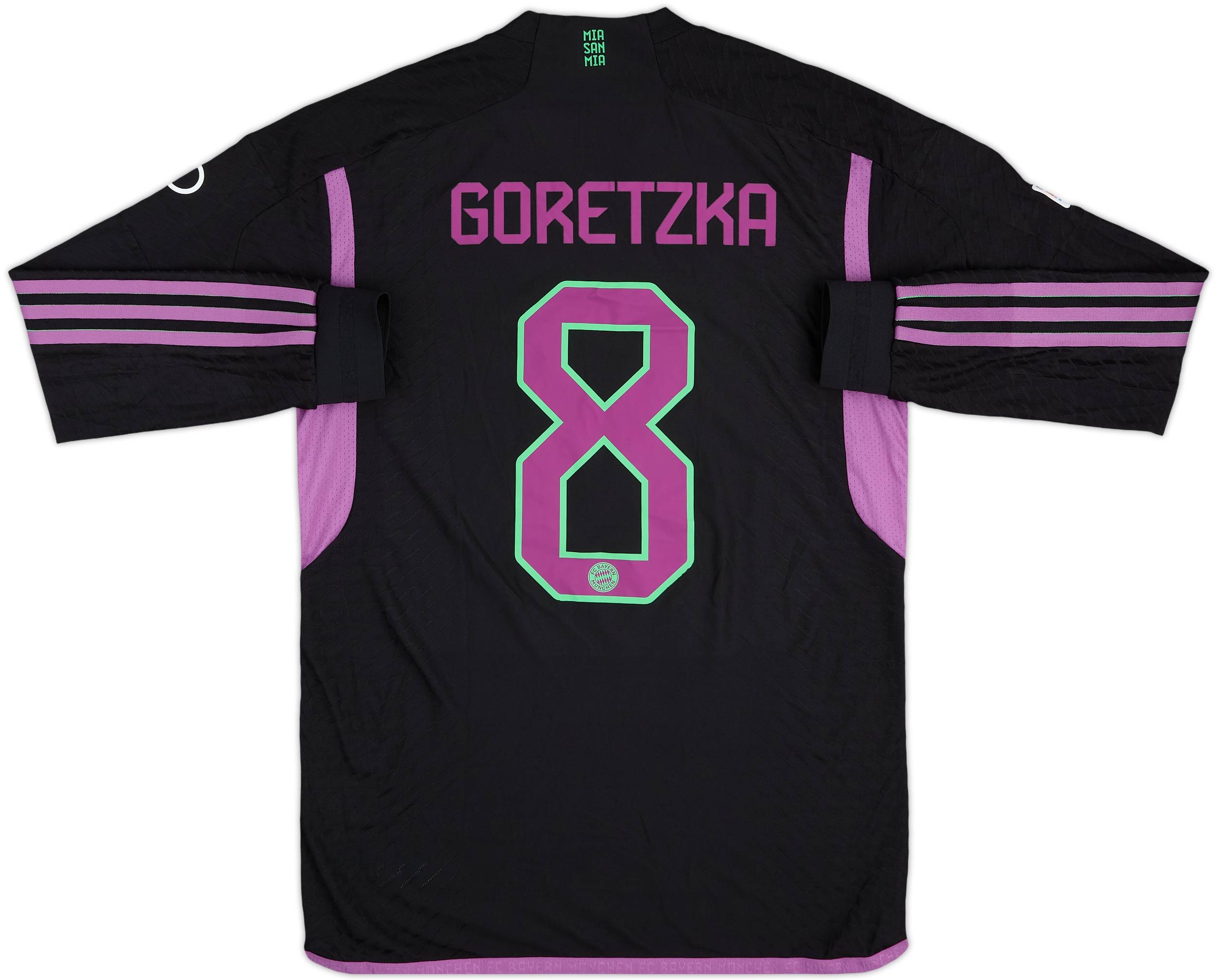 2023-24 Bayern Munich Match Issue Champions League Away L/S Shirt