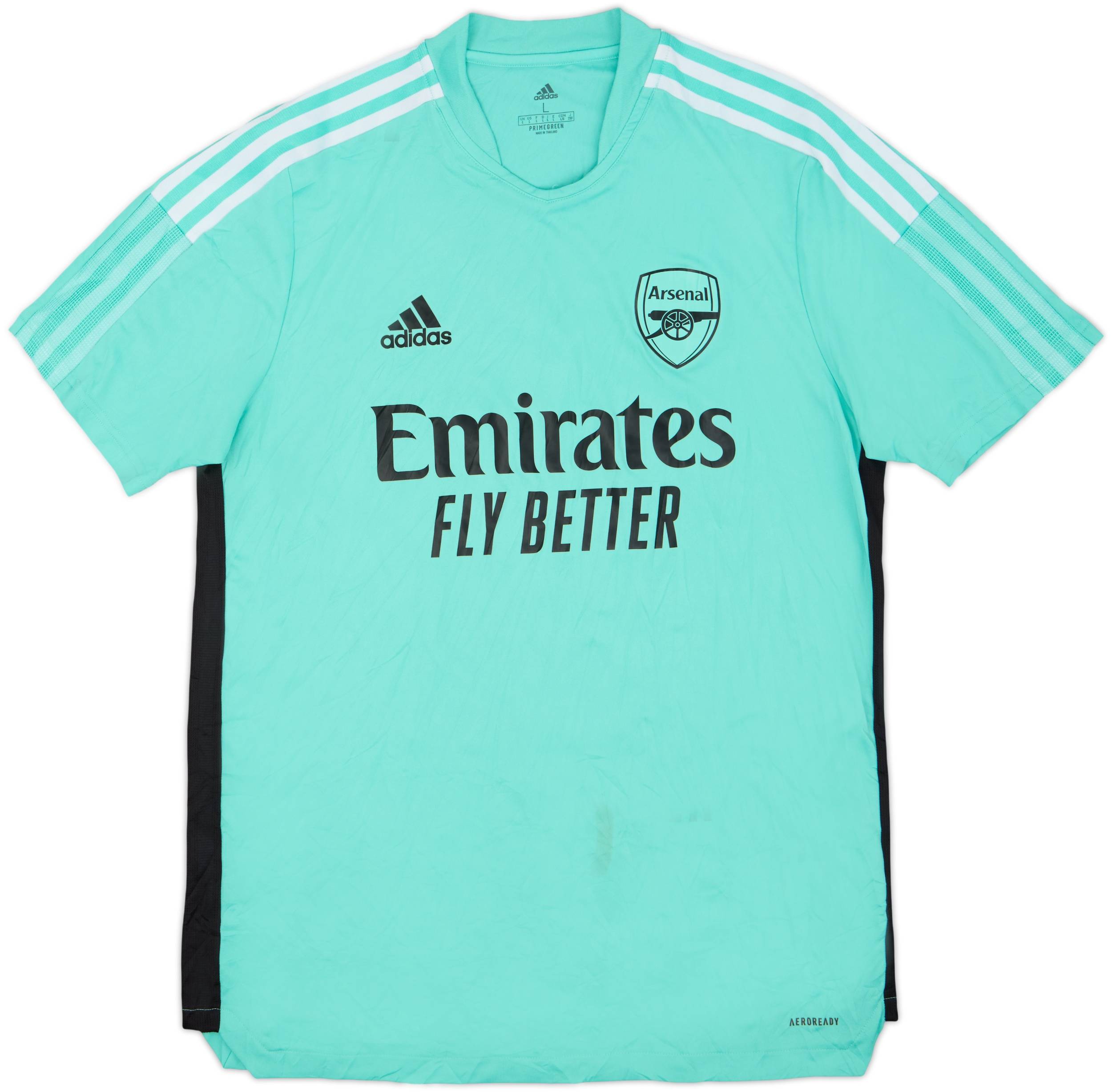 ウェア Arsenal 2021-22 Training Shirt 2021-22 Arsenal adidas Training Shirt - 8/10 - (L)
